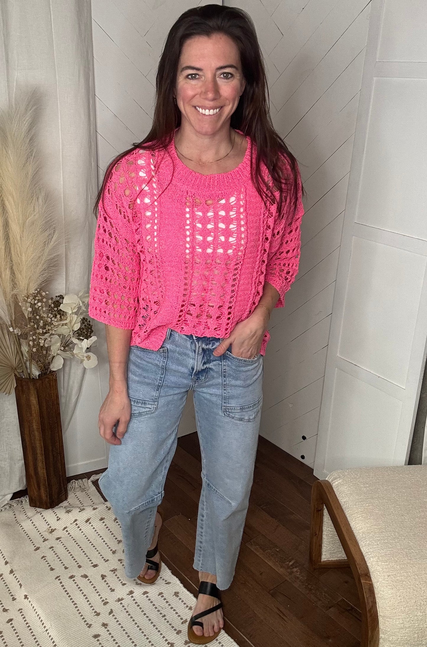 Vervet75: Super High Rise Barrel Jeans