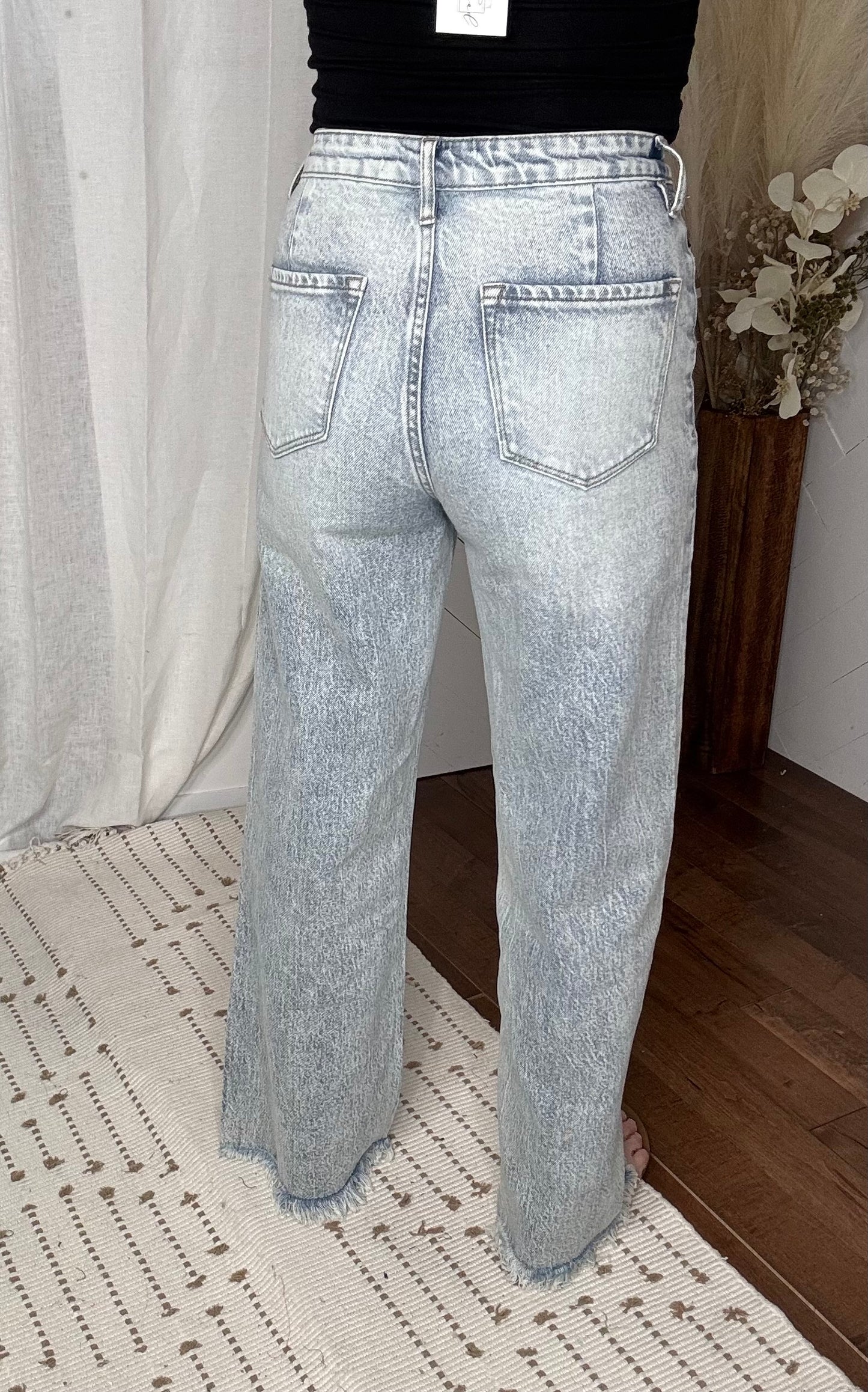 Kancan54: High Rise Wide Pants