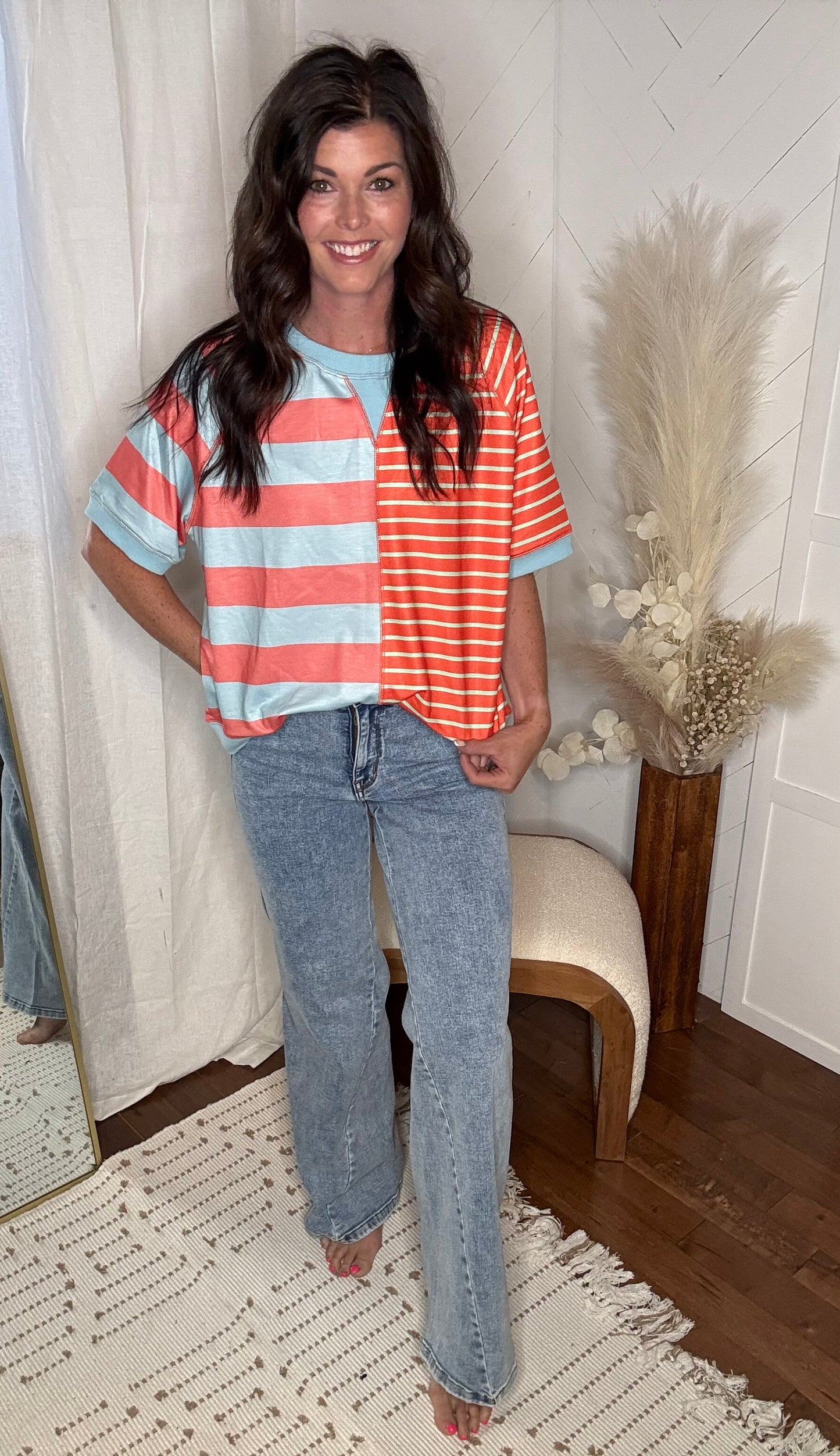 Coastal Threads Stitch Top