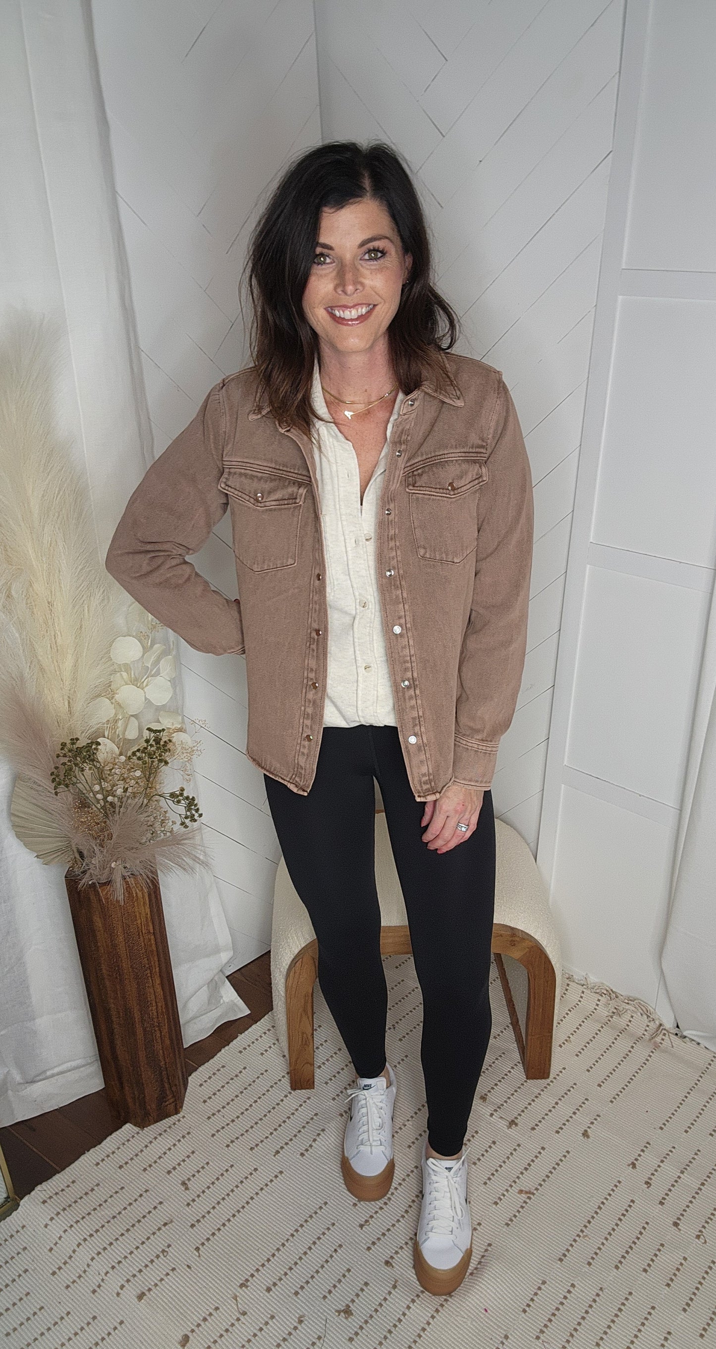 Piper Jacket: Rust