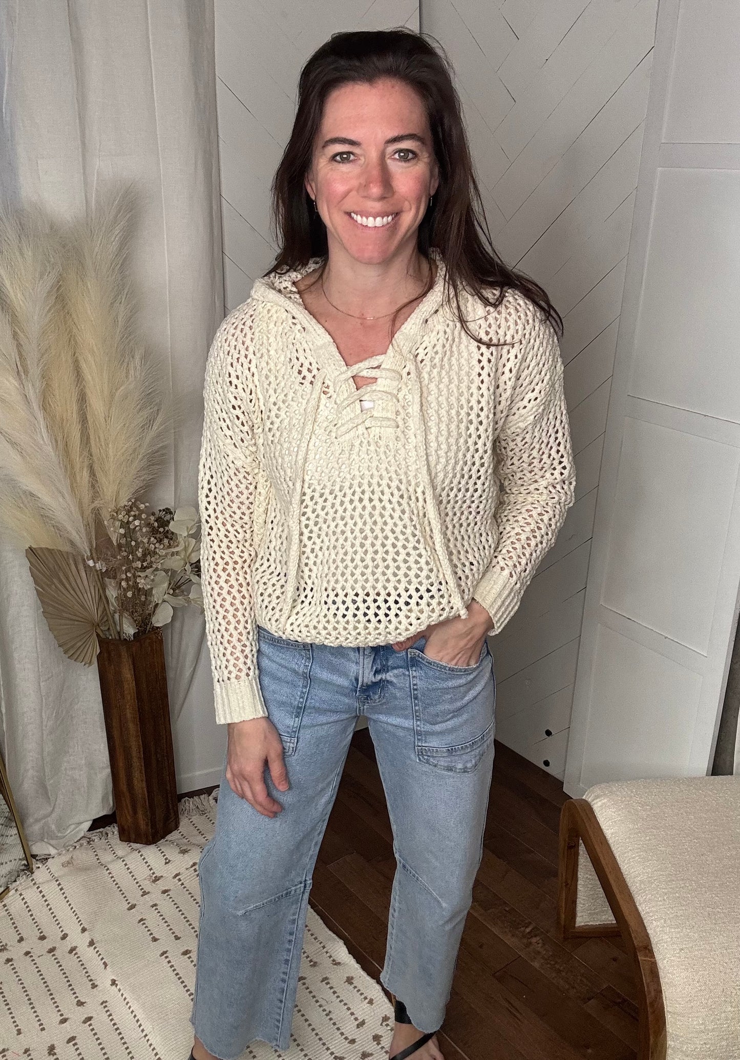 Vervet75: Super High Rise Barrel Jeans