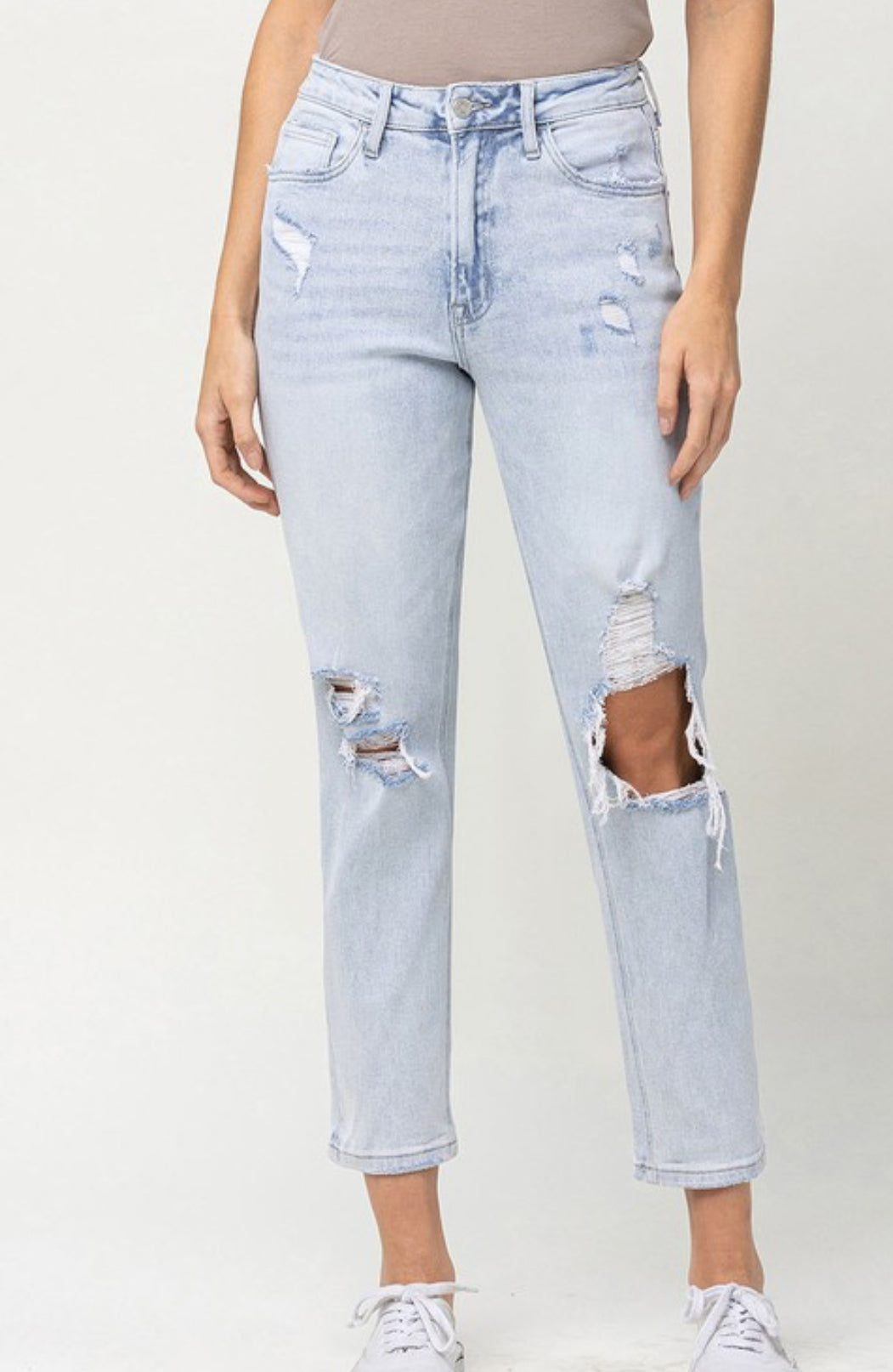 Vervet72: Super High Rise Mom Jeans