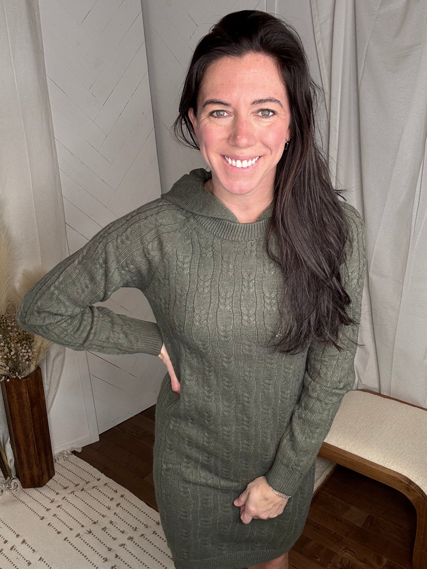 Forest Hoodie Dress