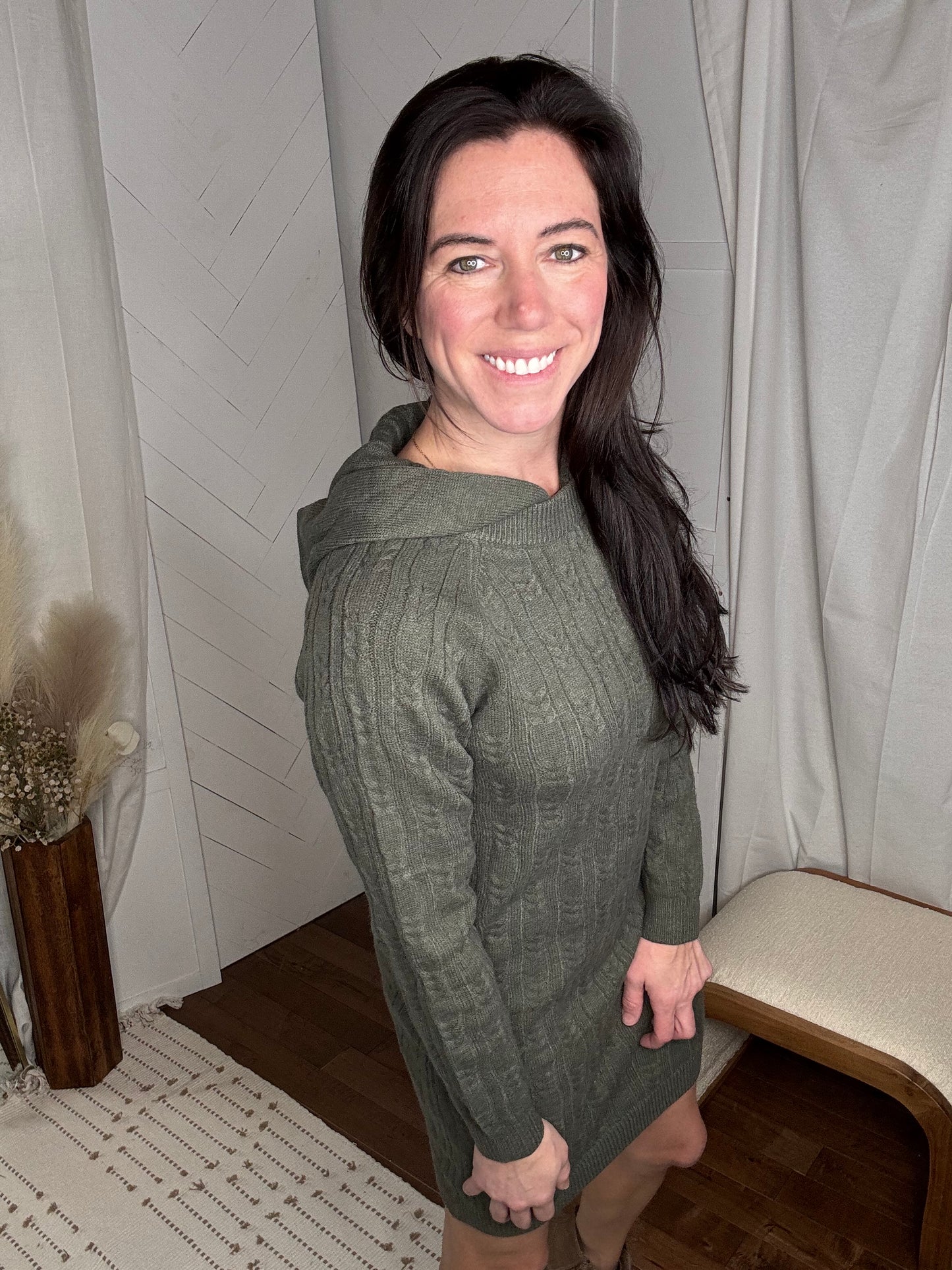 Forest Hoodie Dress