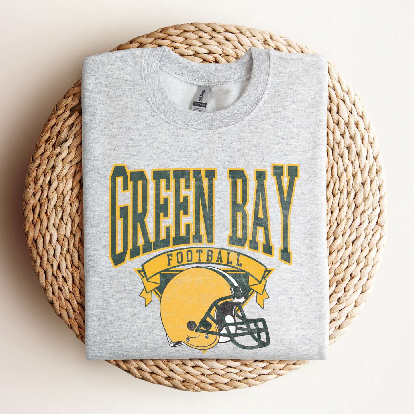 Retro Green Bay Football Crewneck