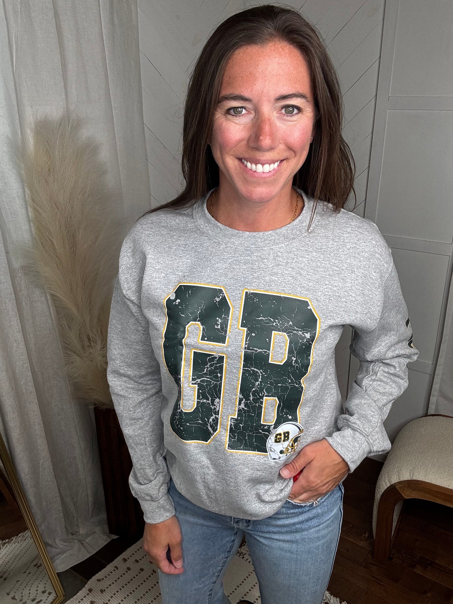 Varsity Sleeve GB Sweatshirt