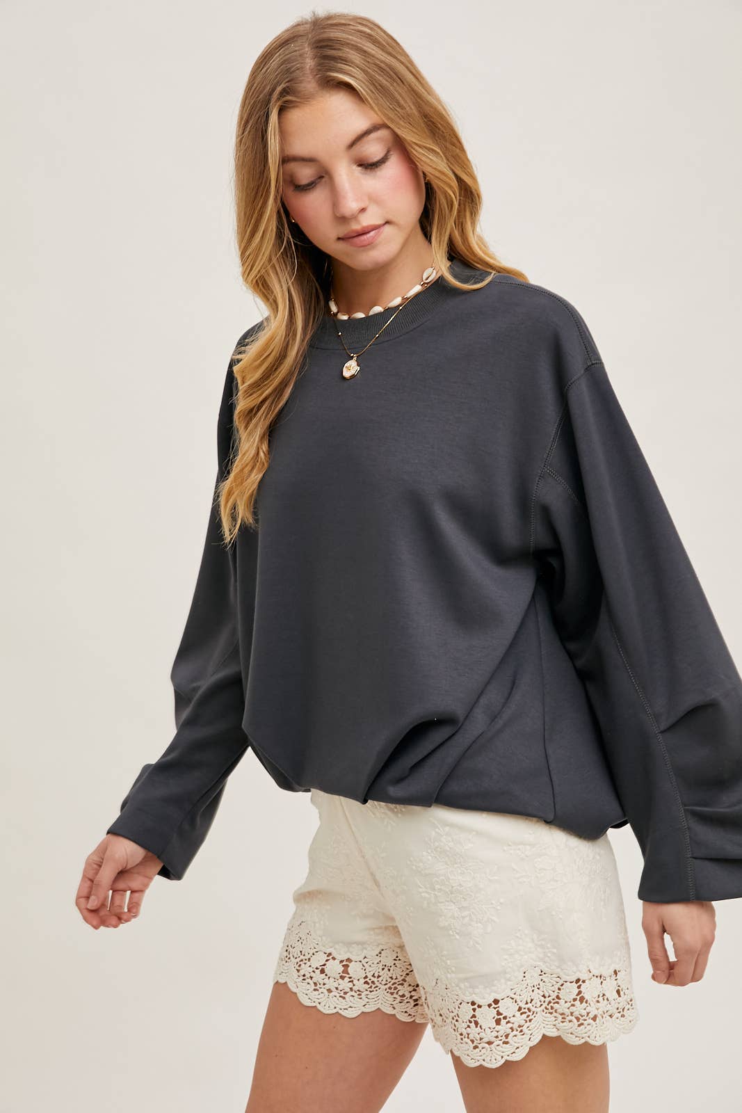 Ash Soft-Stream Pullover