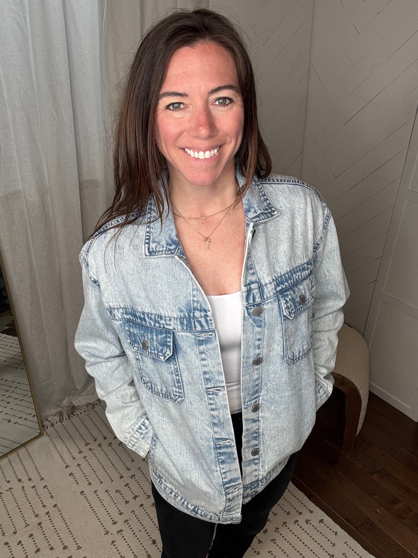 Risen Oversized Denim Jacket