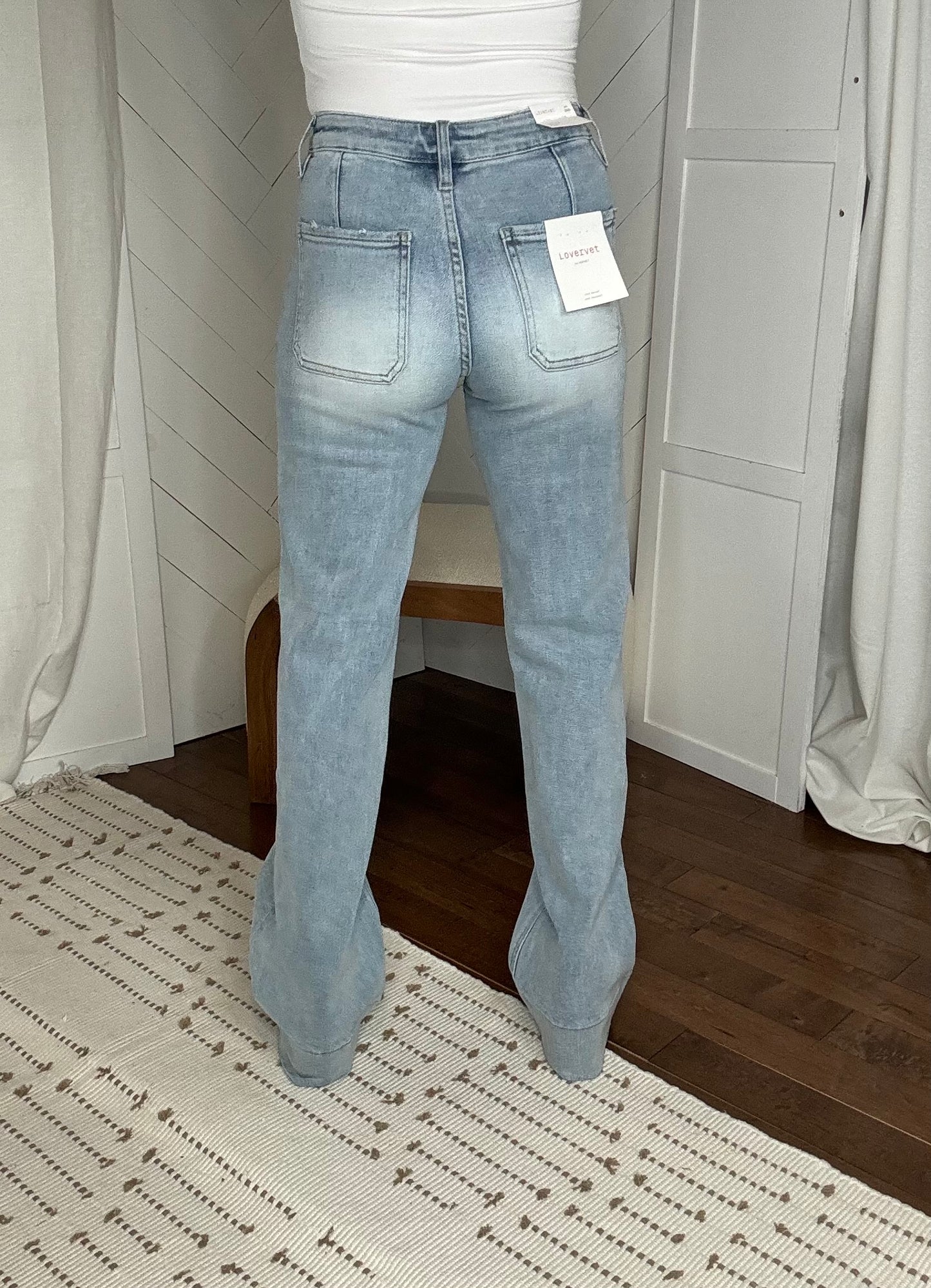 Loveret02: High Rise Trouser Flare