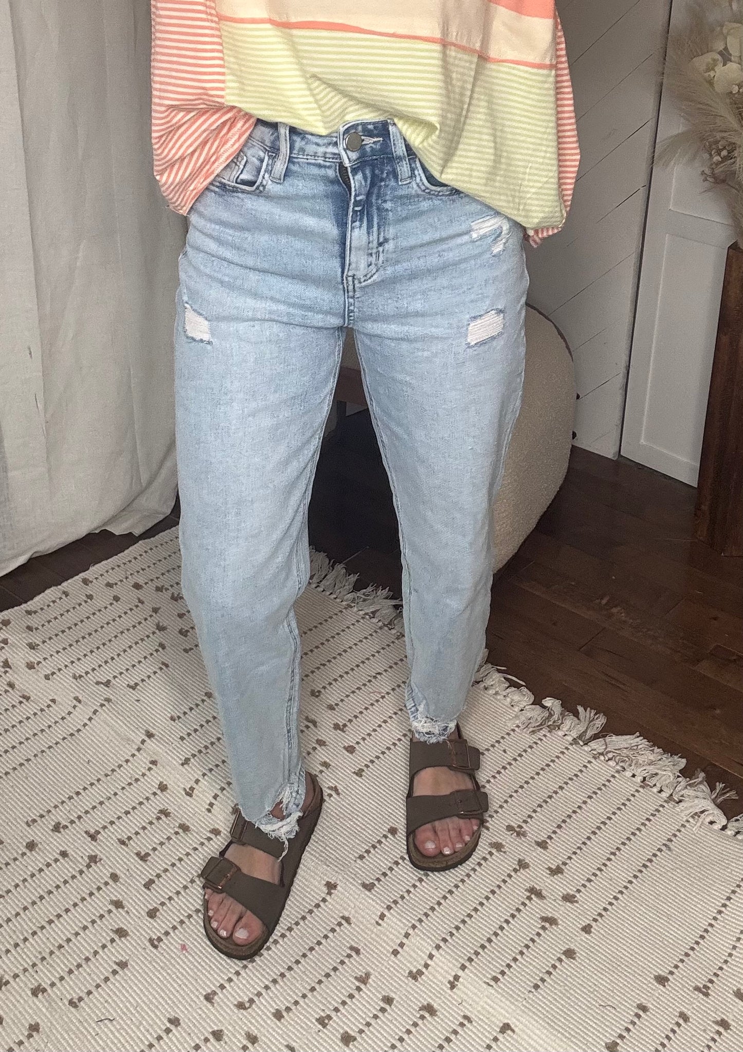 Flying Monkey77: Super High Rise Barrel Jeans