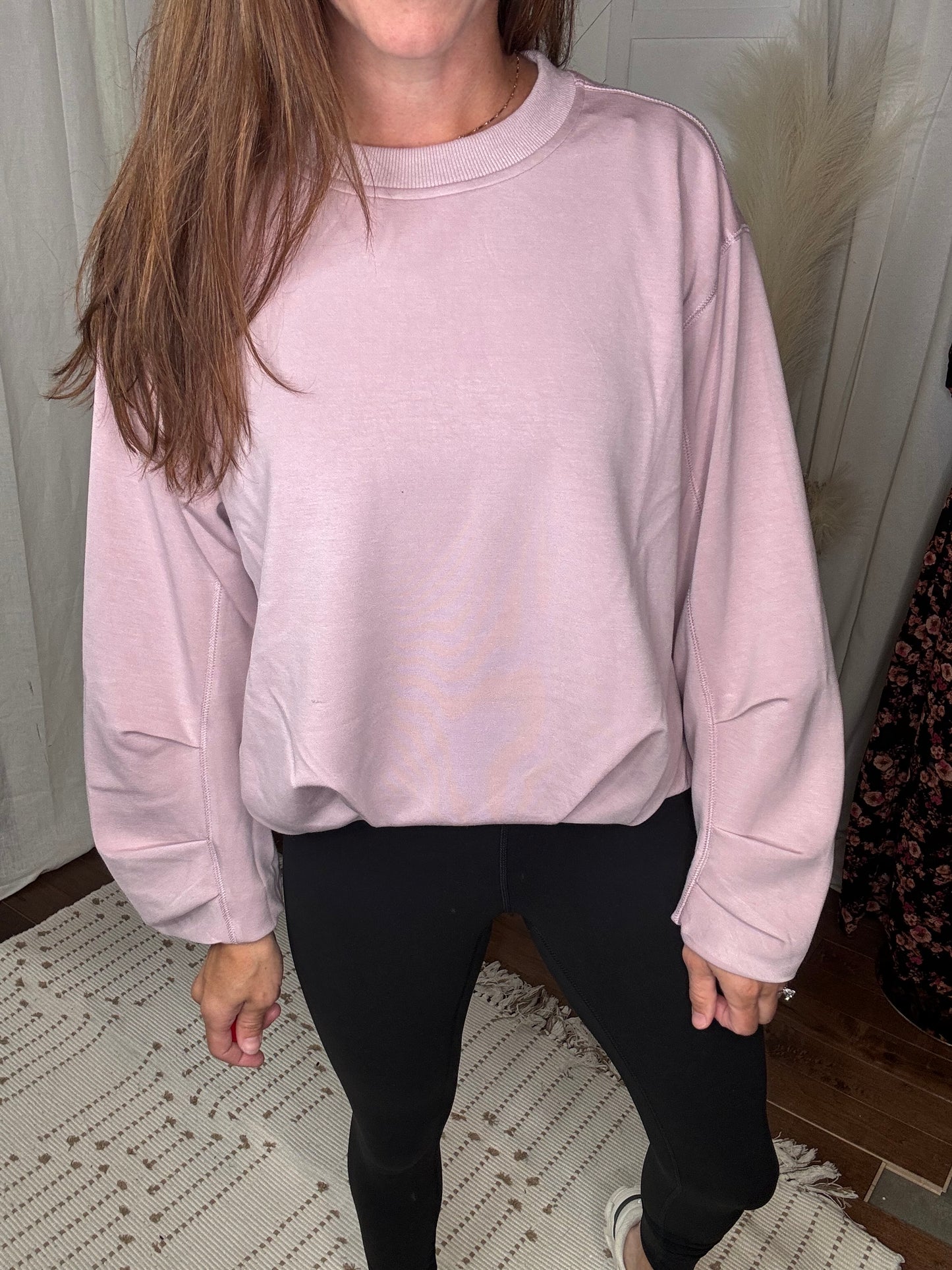 Mauve Soft-Stream Pullover