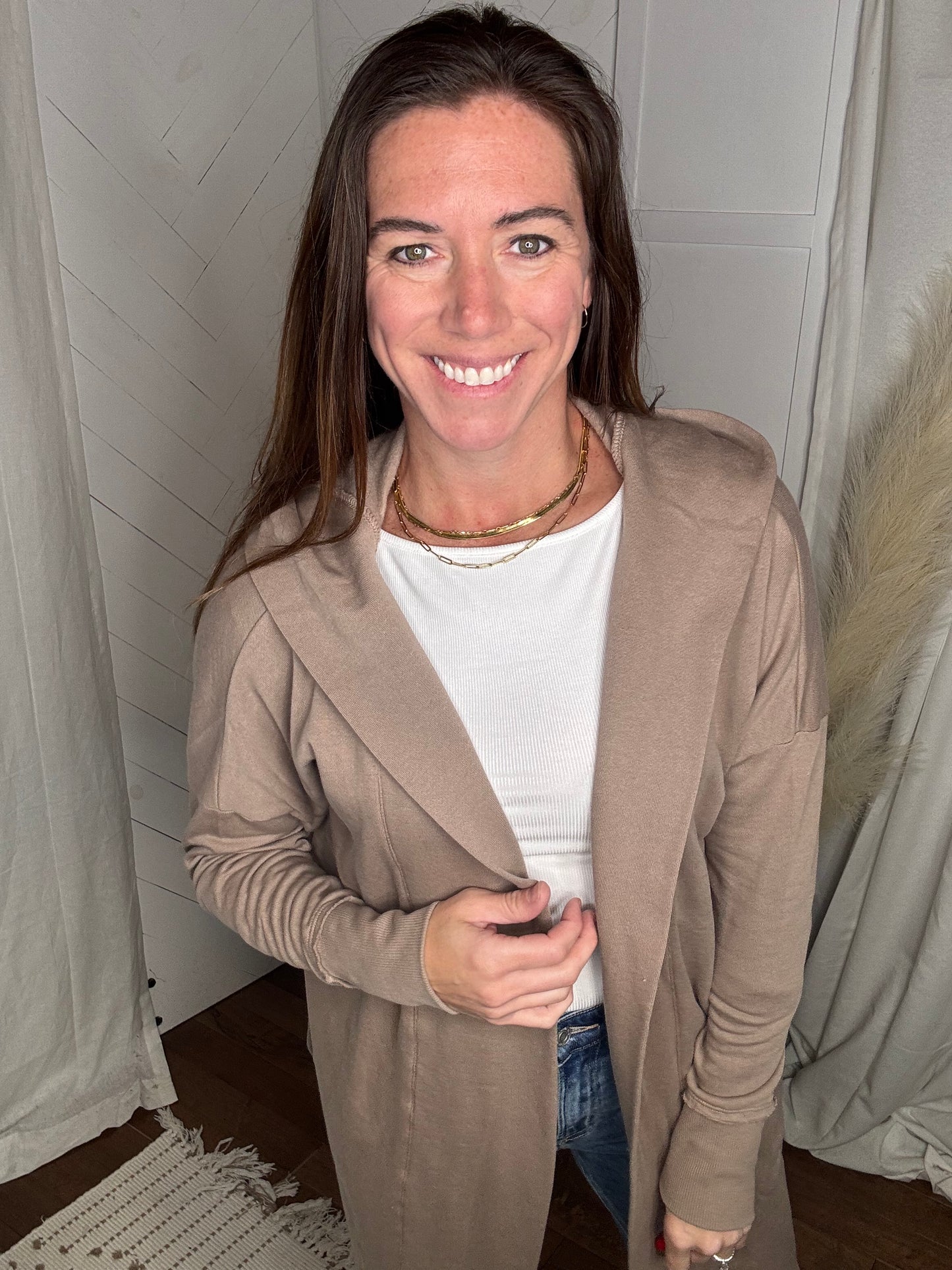 Basic White: Barely There Boat Neck Ribbed Top