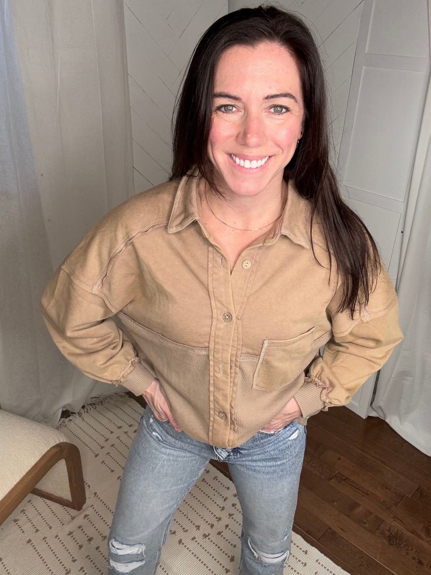 Vintage Patchwork Shacket