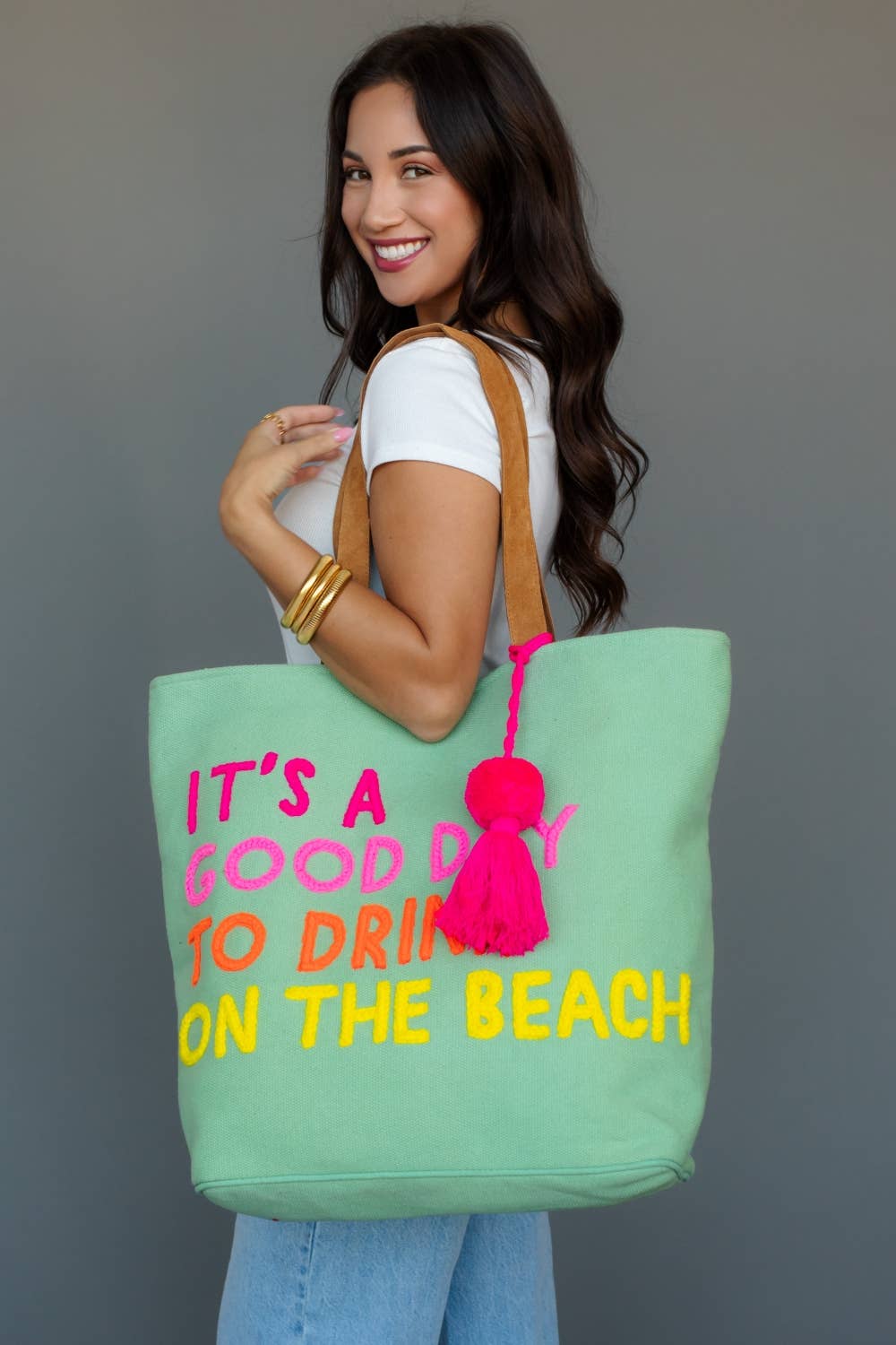 Mint: Drink On The Beach Tote