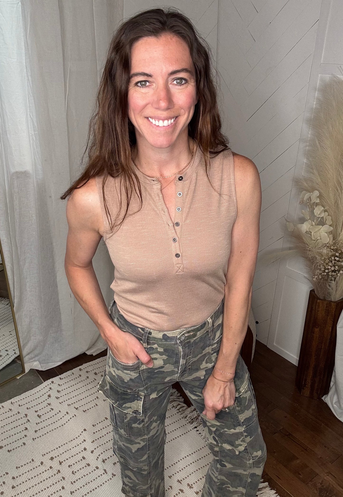 Camo Cargo Jeans