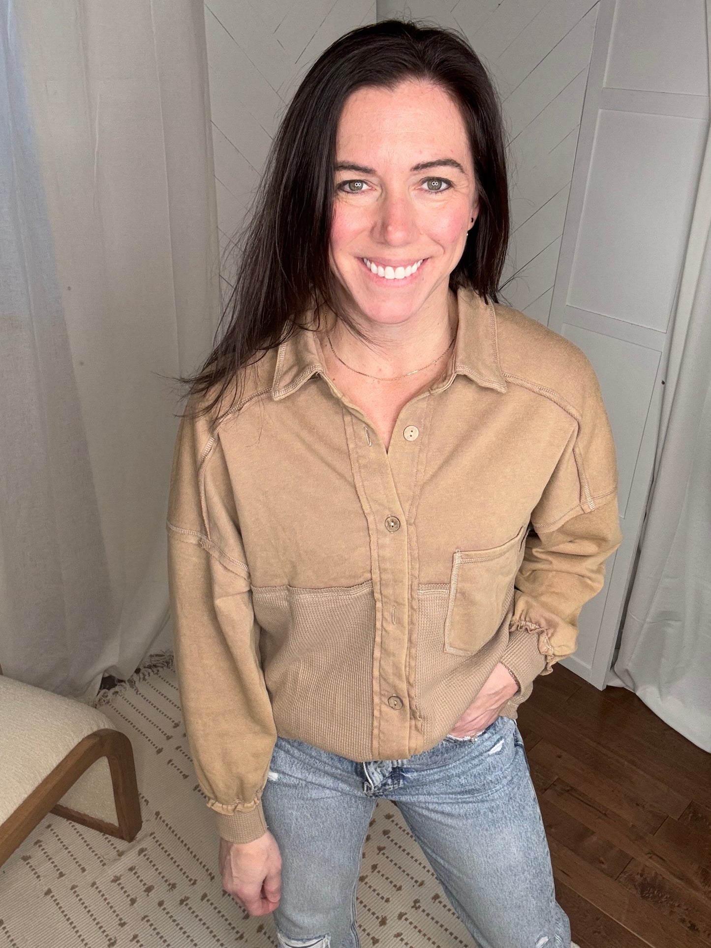 Vintage Patchwork Shacket