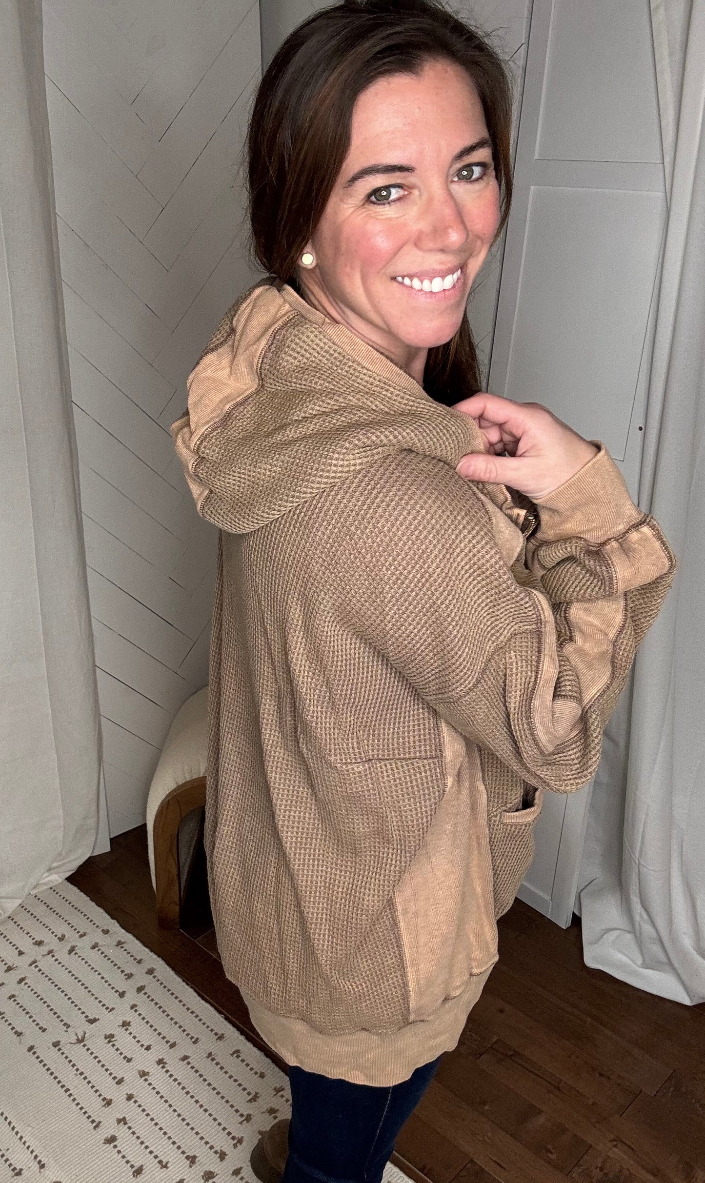 Latte Thermal Waffle Jacket