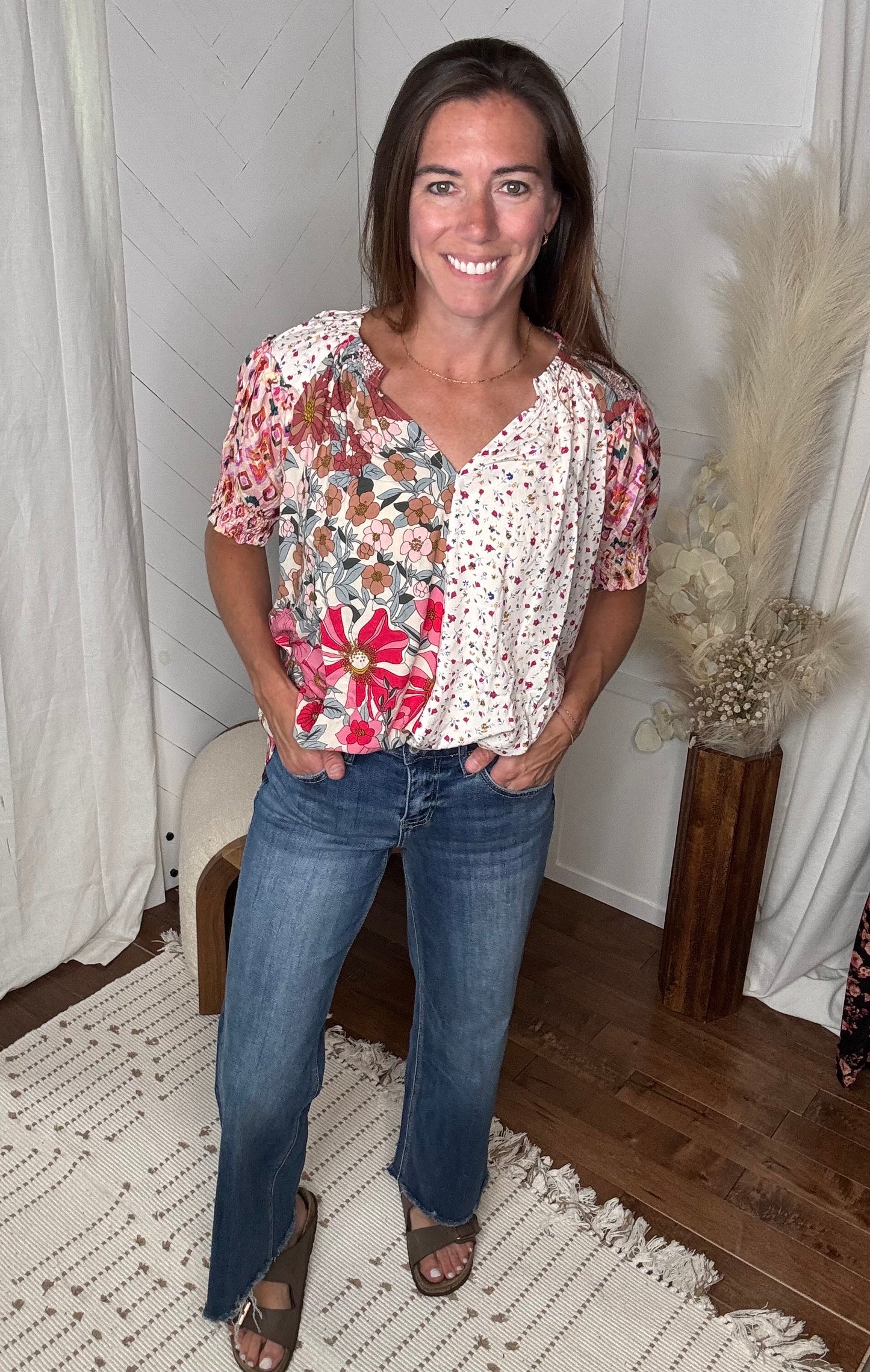 Mix And Match Floral Top