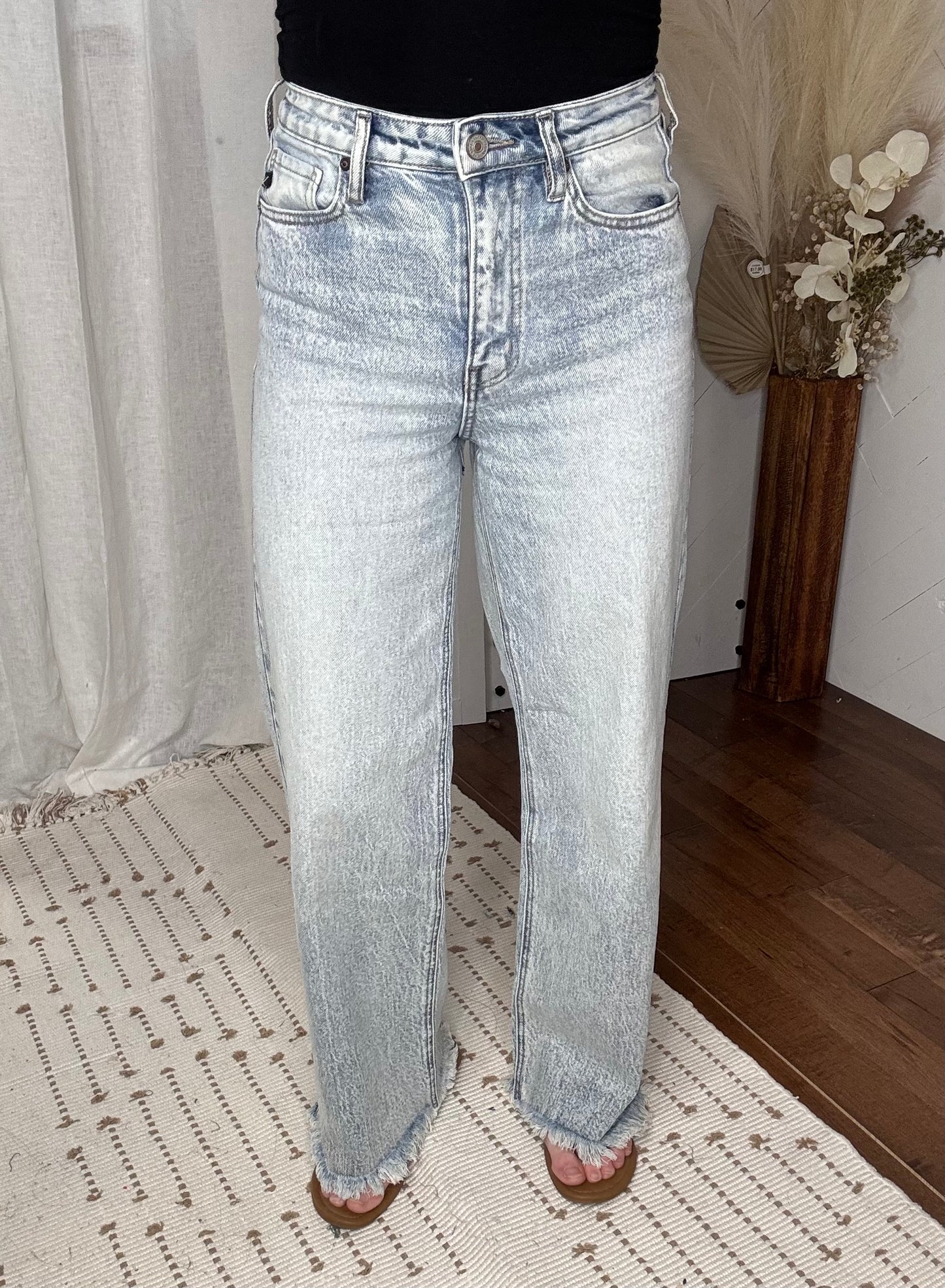 Kancan54: High Rise Wide Pants