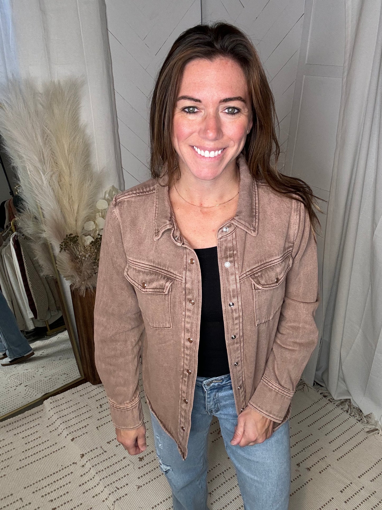 Piper Jacket: Rust