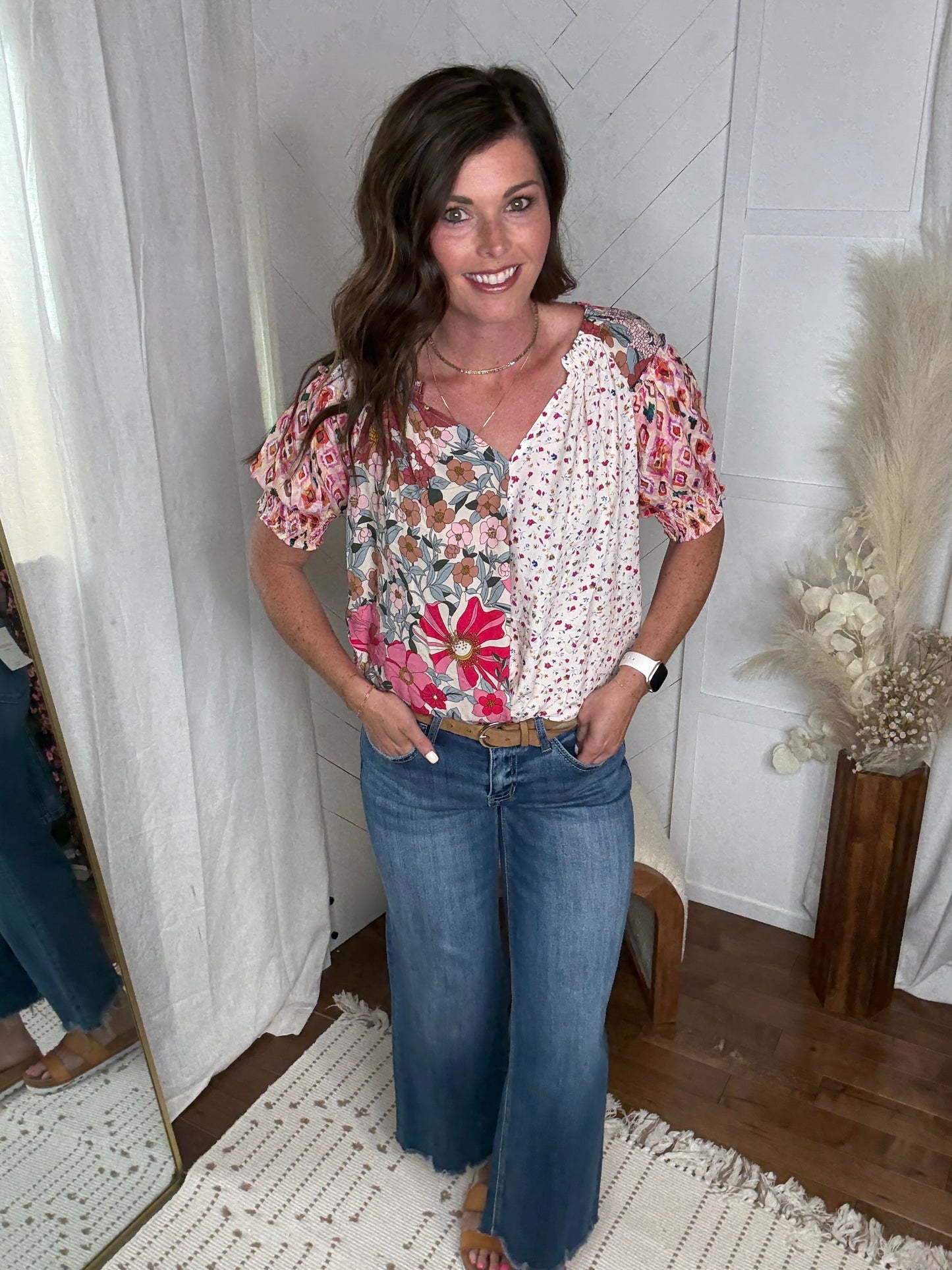 Mix And Match Floral Top