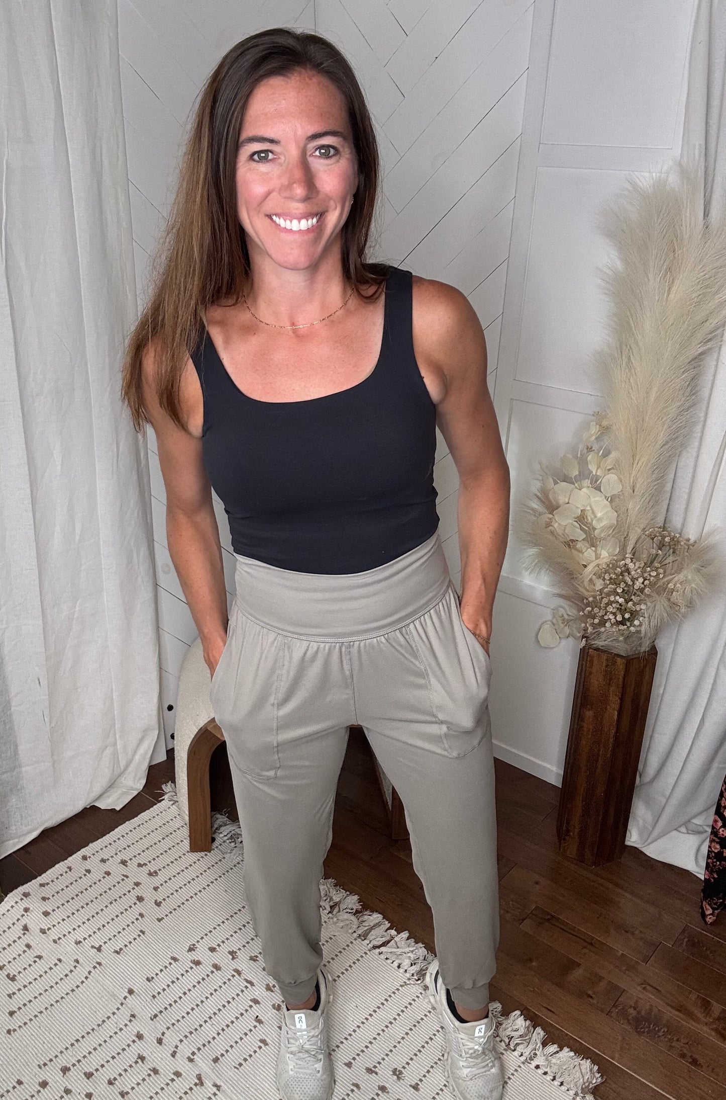 Stone Joggers with Pockets