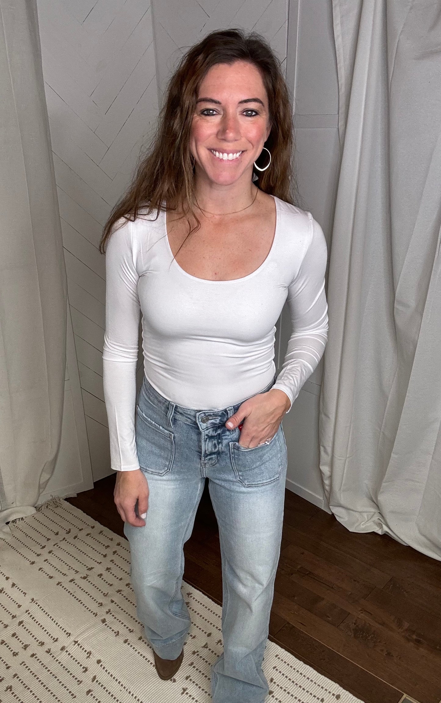 Back to Basics Scoop Long Sleeve