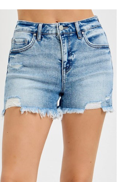 Risen61: Tummy Control High Rise Shorts