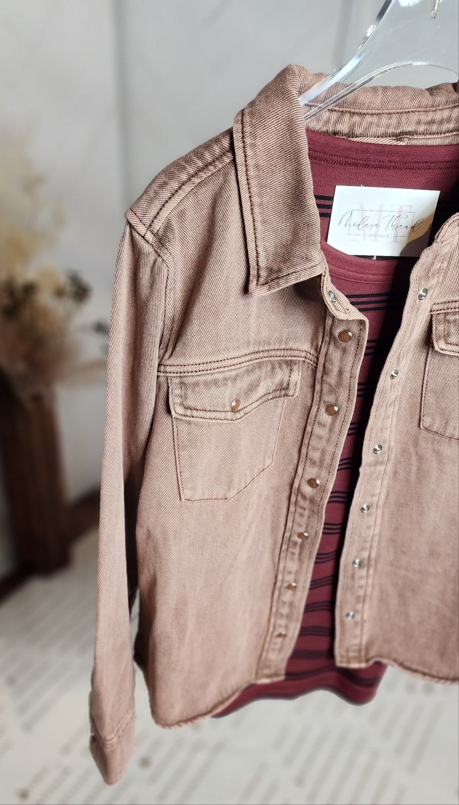 Piper Jacket: Rust