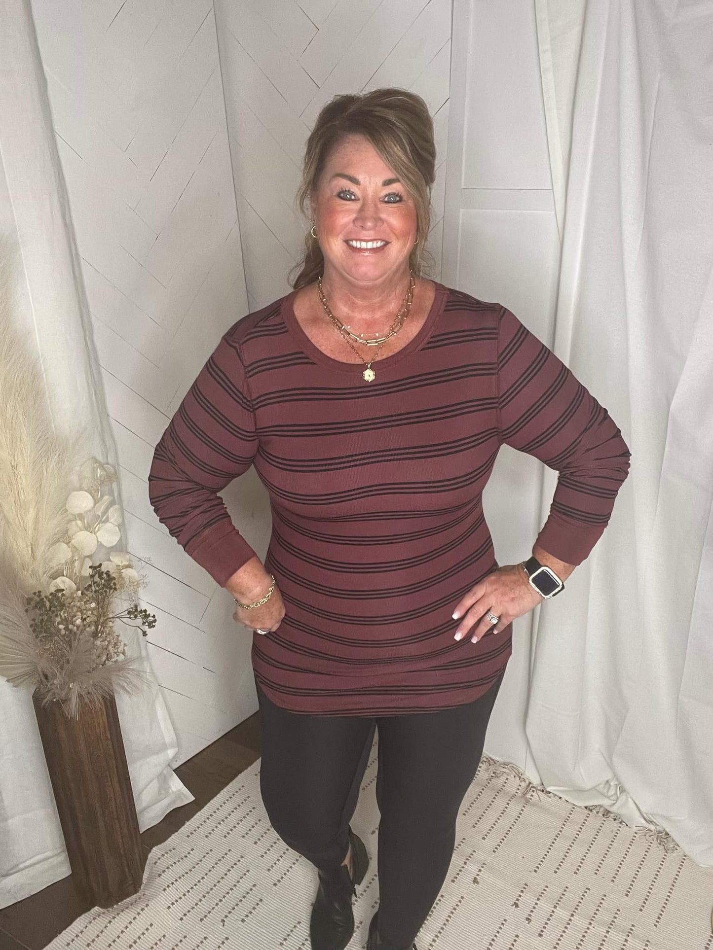 Kiya Striped Long Sleeve