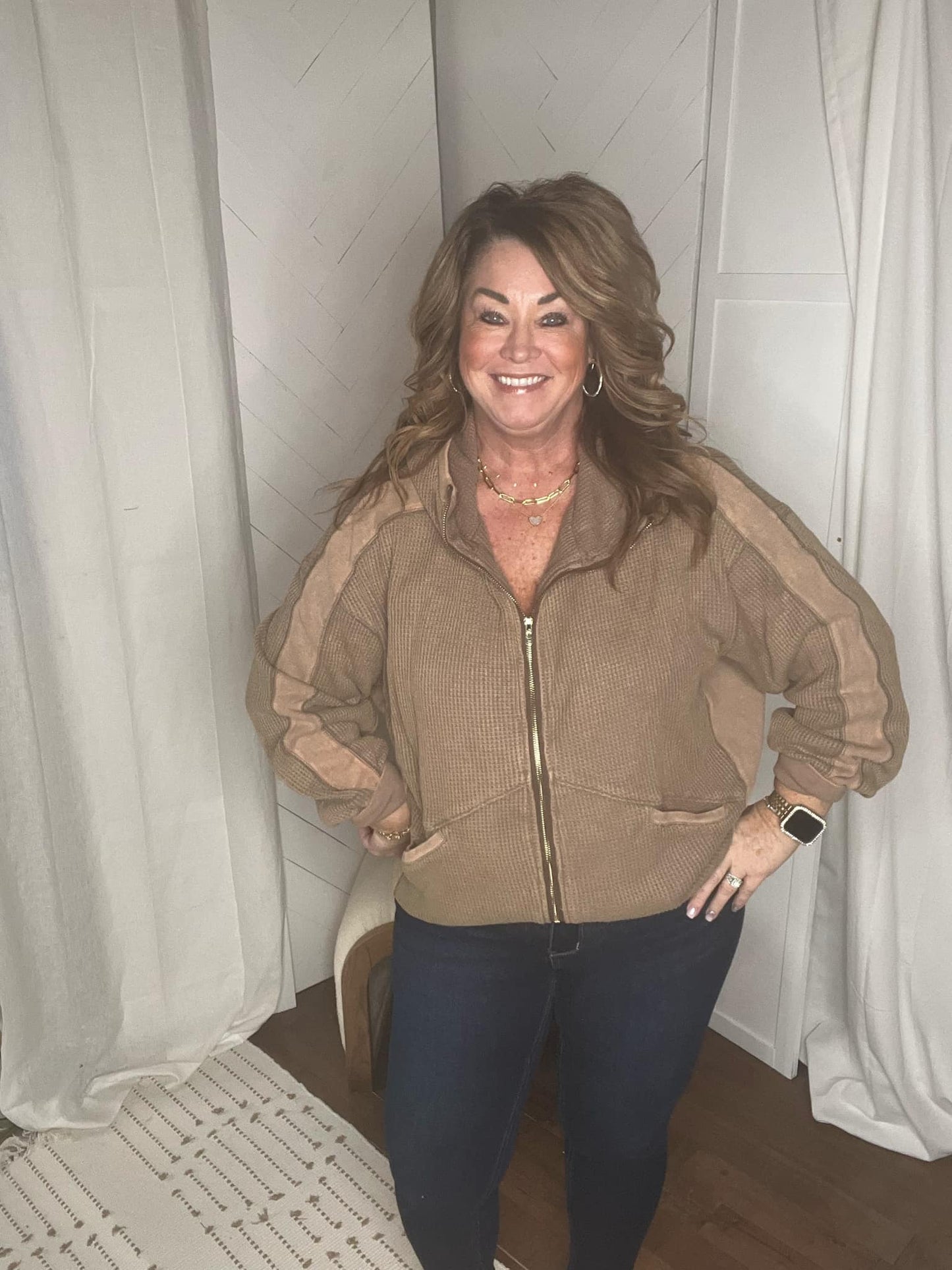 Latte Thermal Waffle Jacket