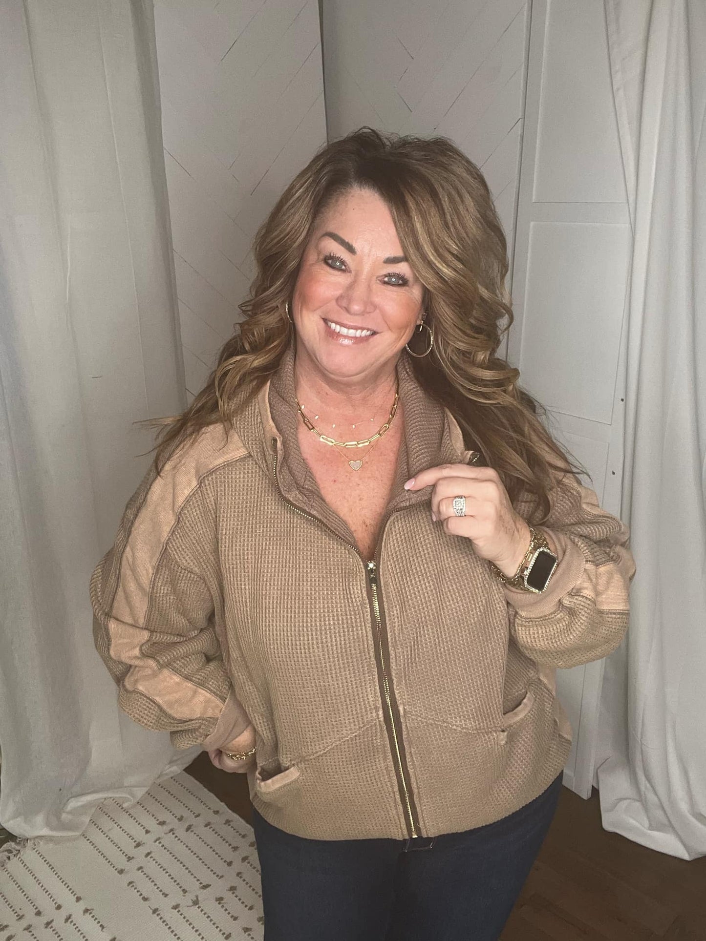 Latte Thermal Waffle Jacket