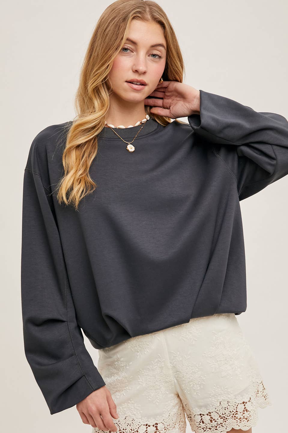 Ash Soft-Stream Pullover