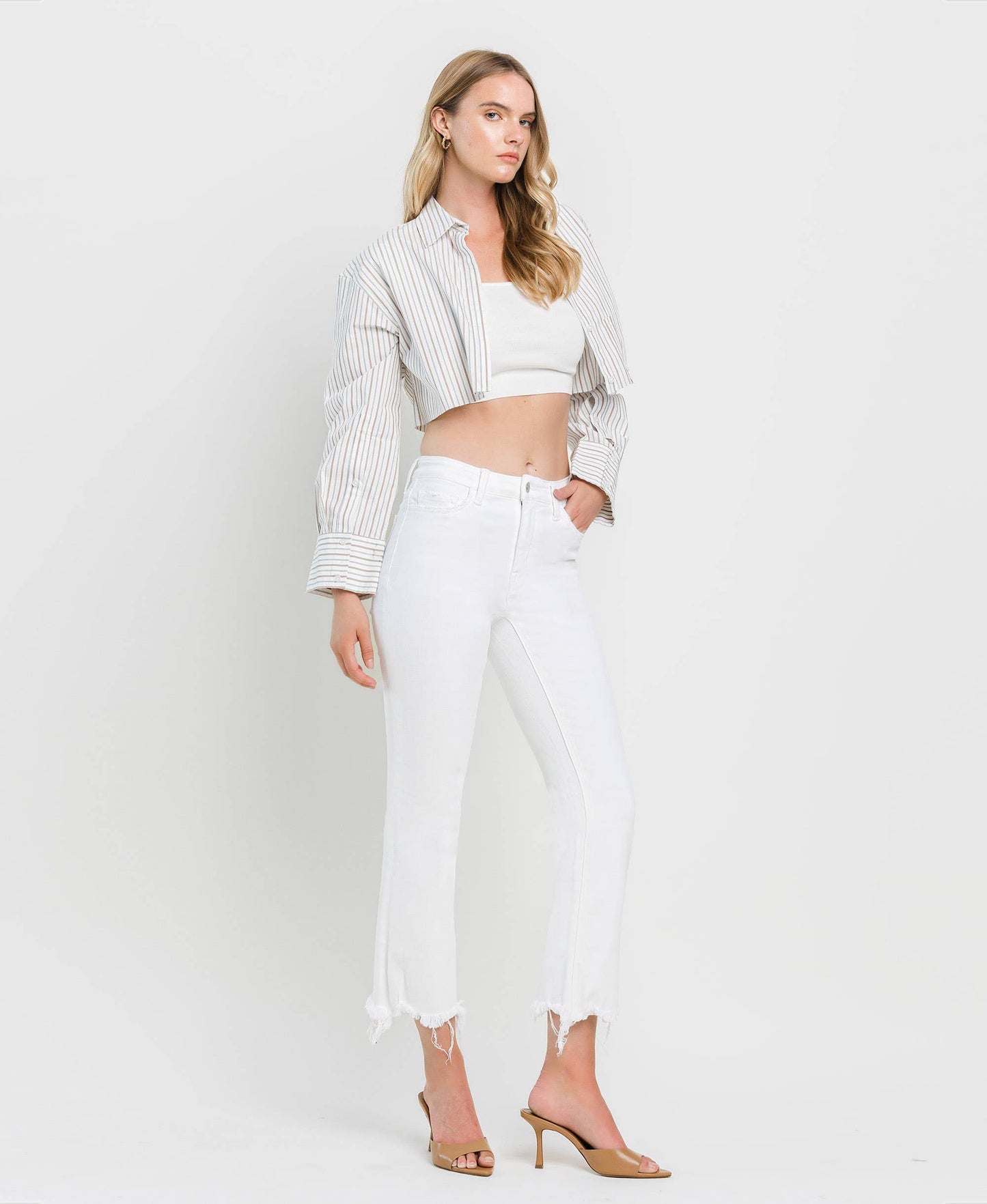 Vervet48: High Rise Crop Flare
