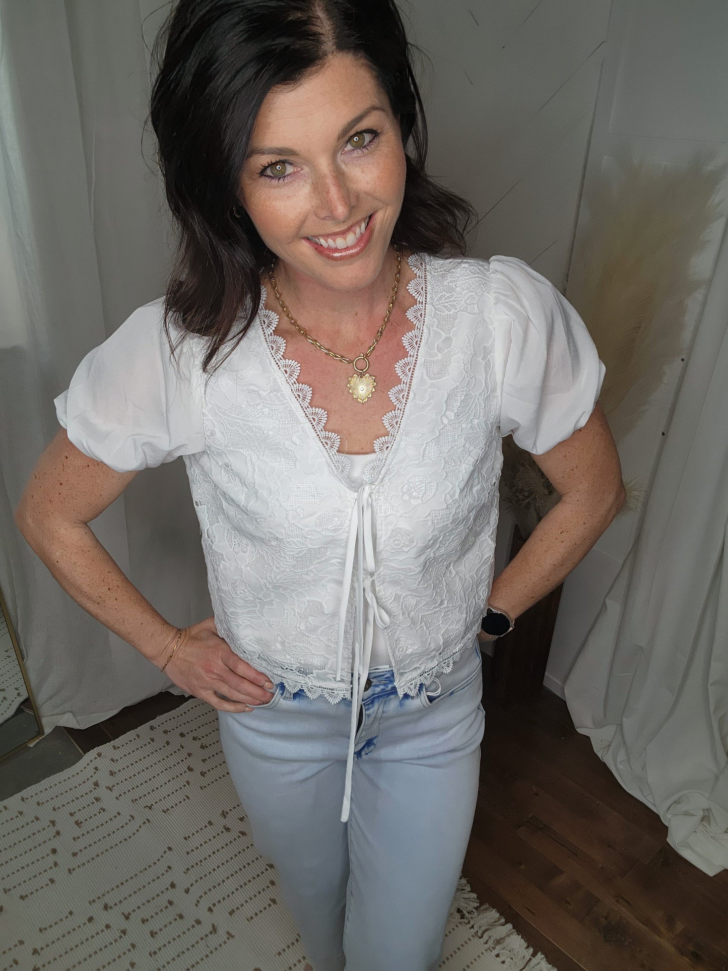 Floral Belle Lace Top