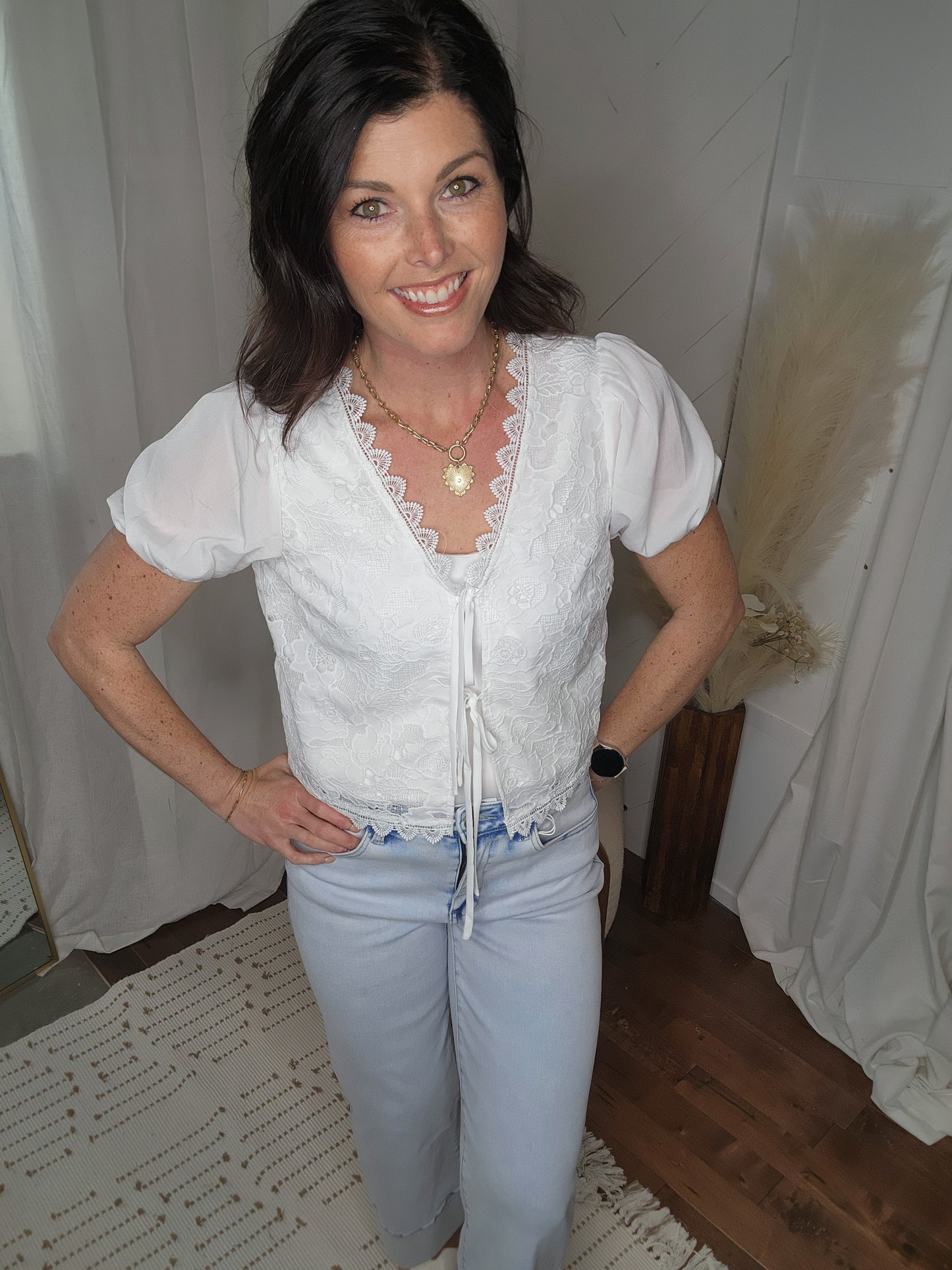 Floral Belle Lace Top