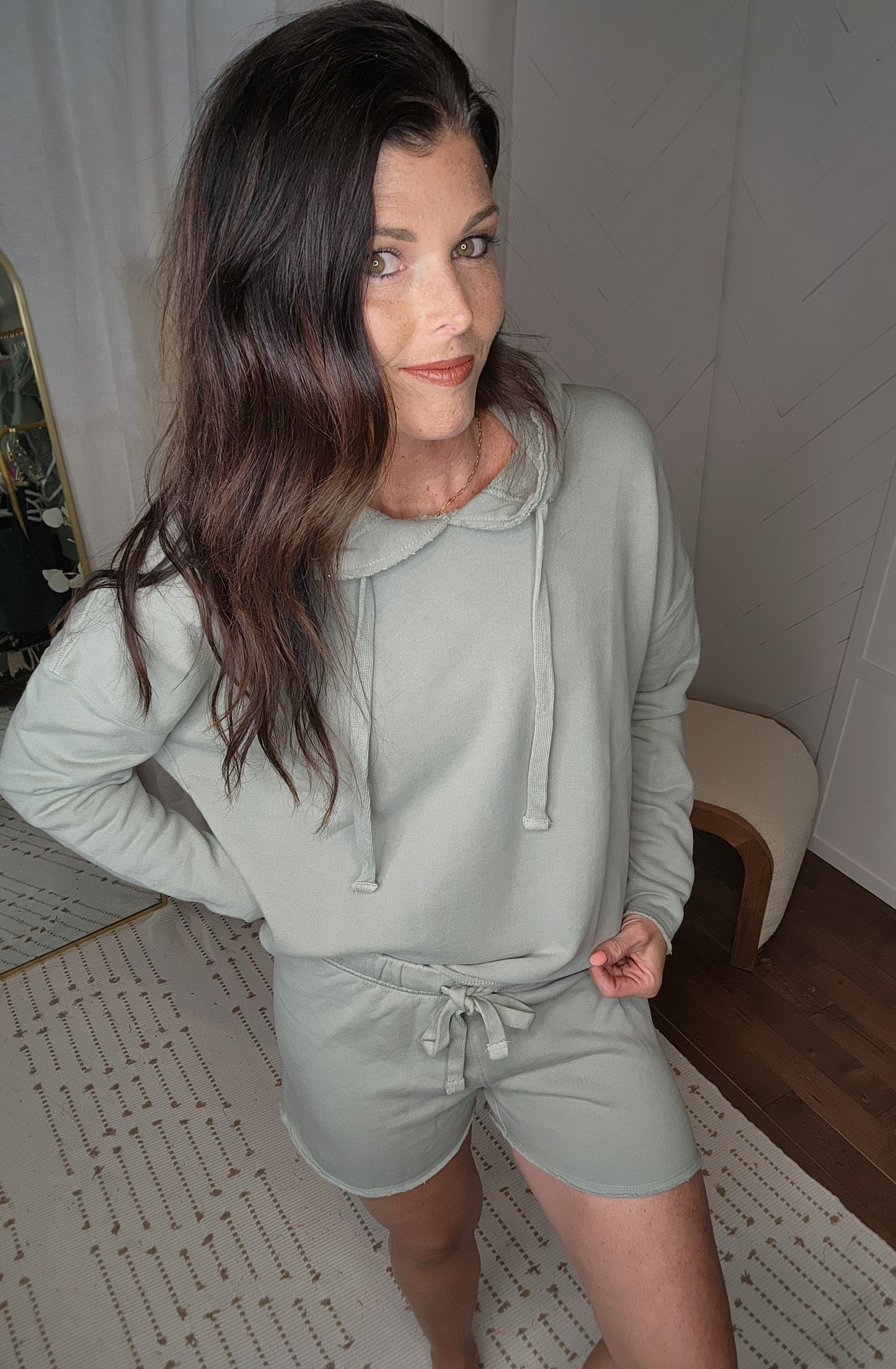 Everyday Seamless High-Rise Shorts: Mint