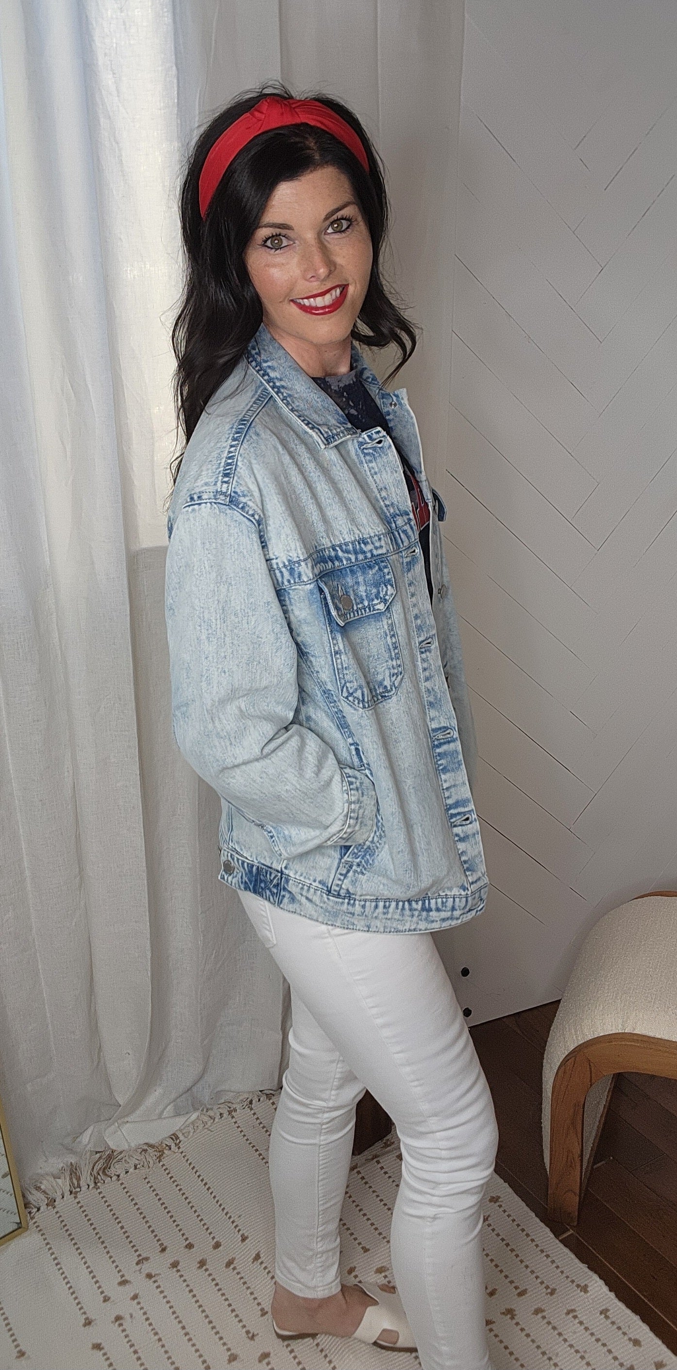 Risen Oversized Denim Jacket