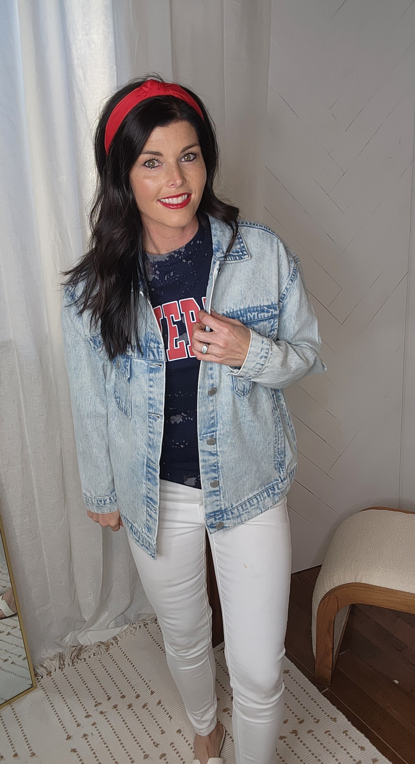 Risen Oversized Denim Jacket