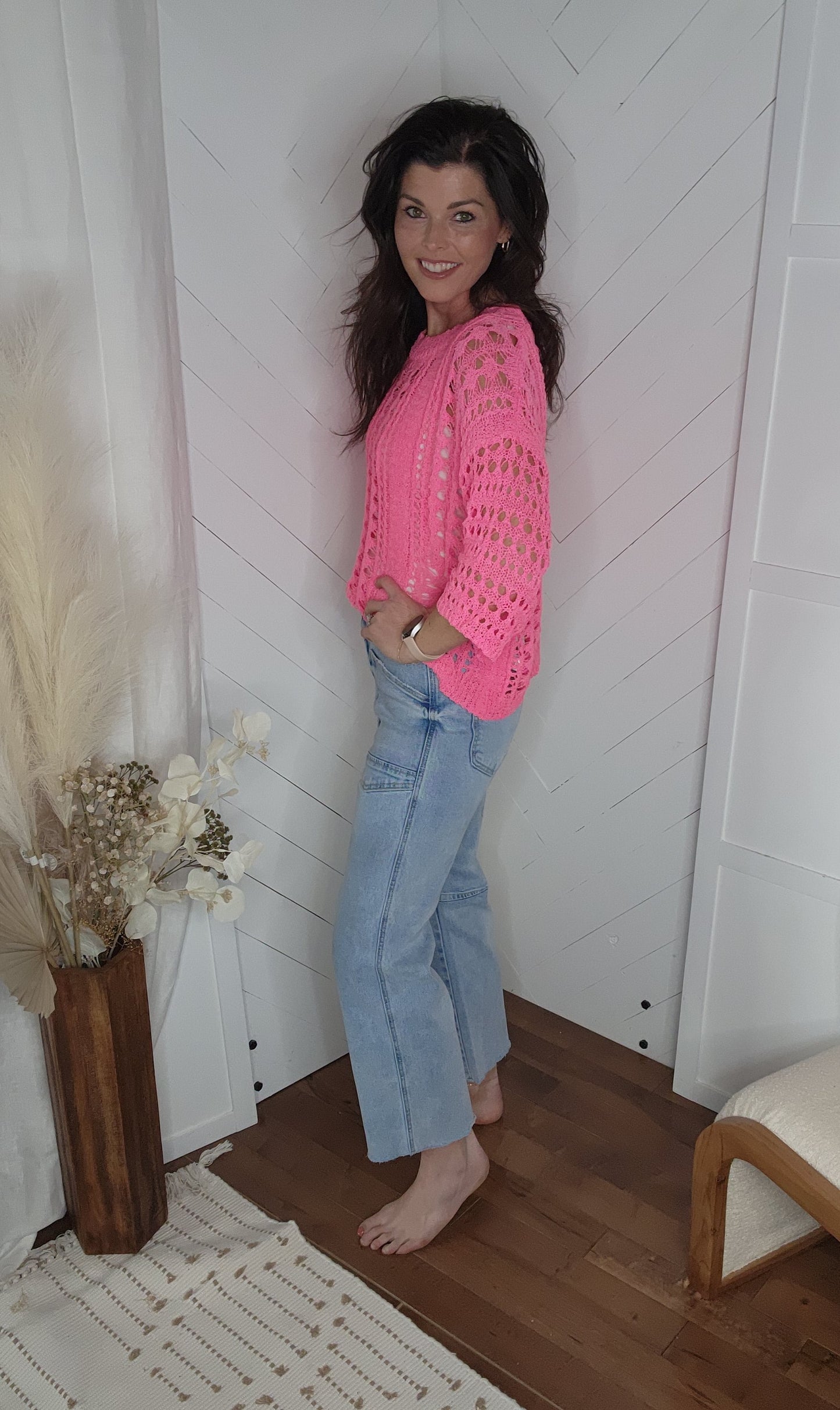 Vervet75: Super High Rise Barrel Jeans