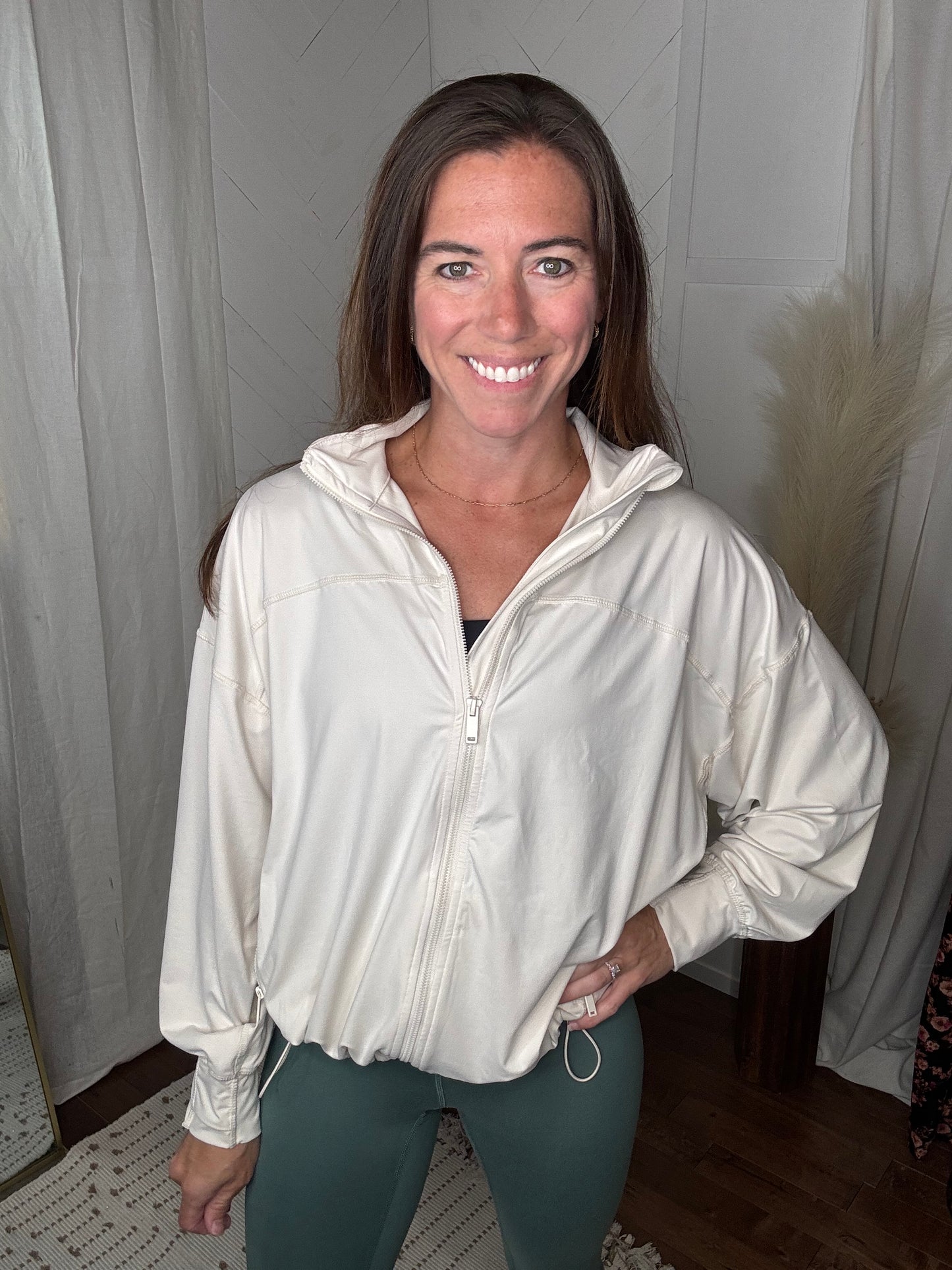 White Pearl Active Jacket