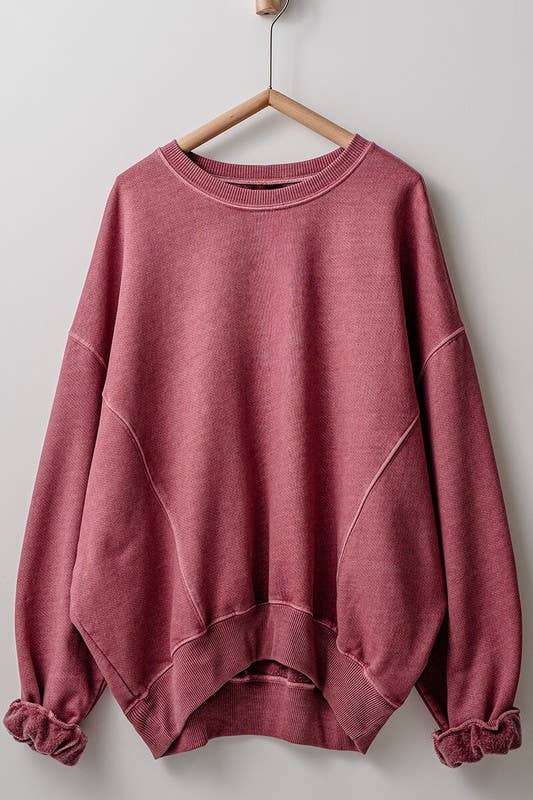 Rose Violet Lazy Days Sweatshirt