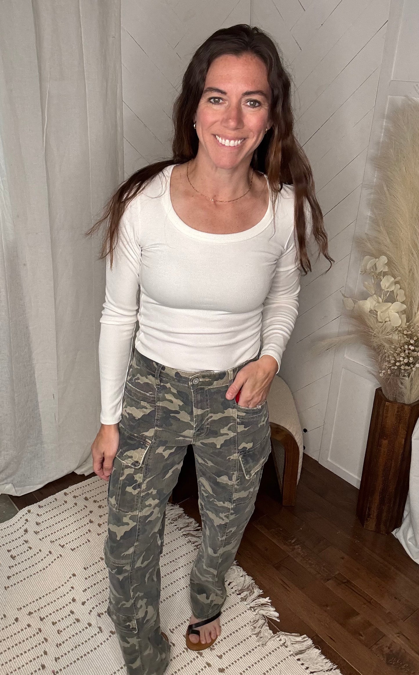 Camo Cargo Jeans