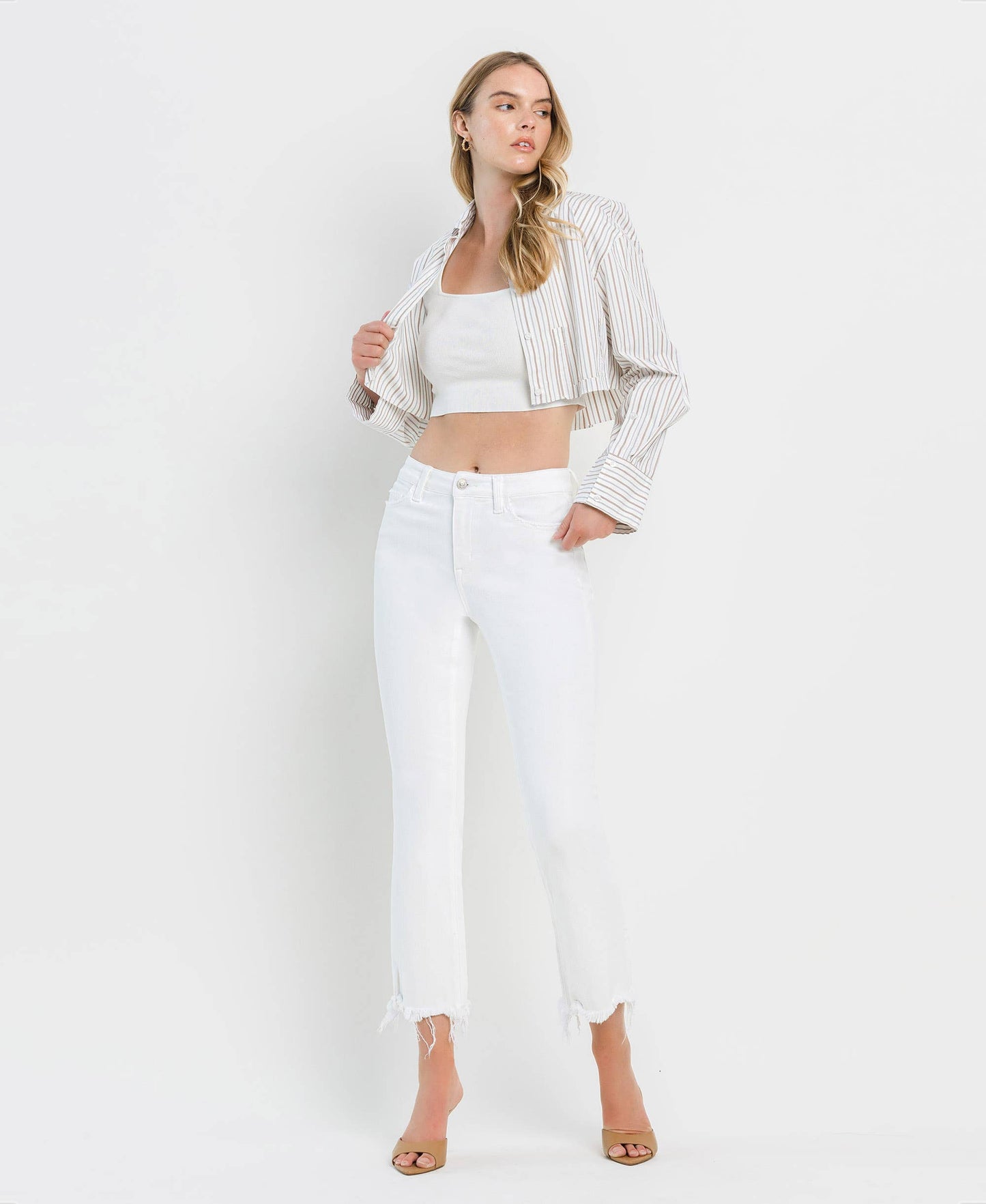 Vervet48: High Rise Crop Flare