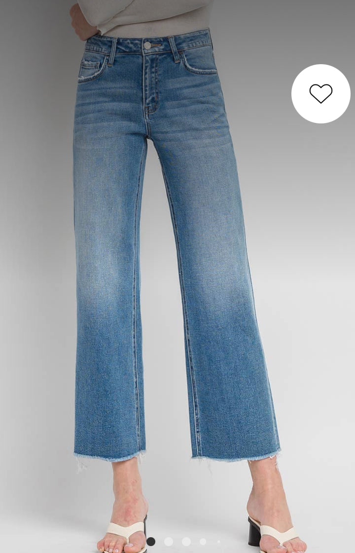 Vervet Kendall: High Rise Dad Jeans