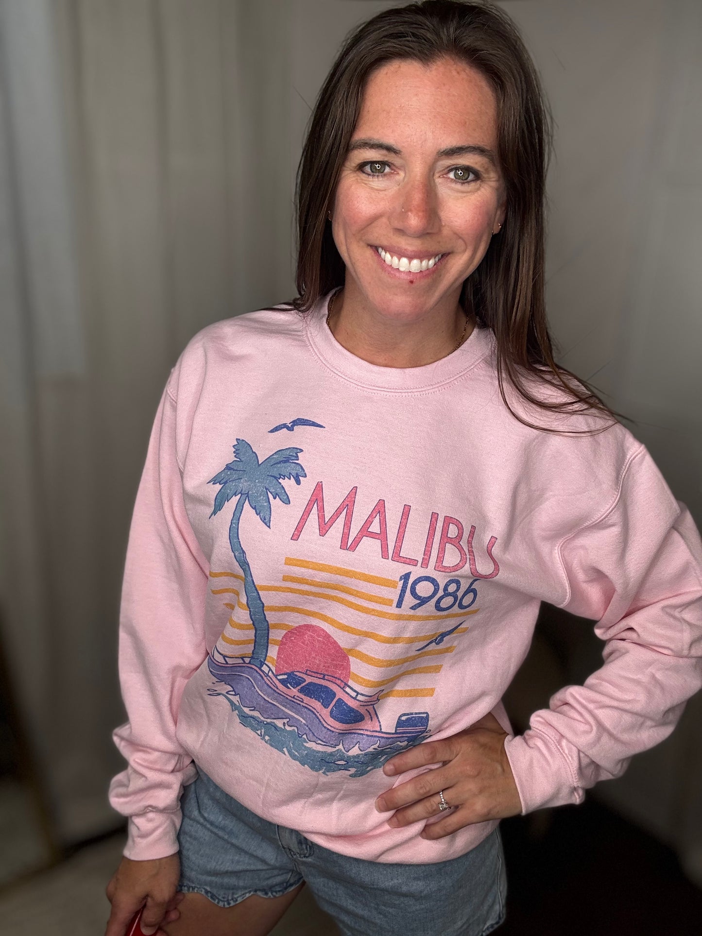 1986 Malibu Oversized Sweatshirt