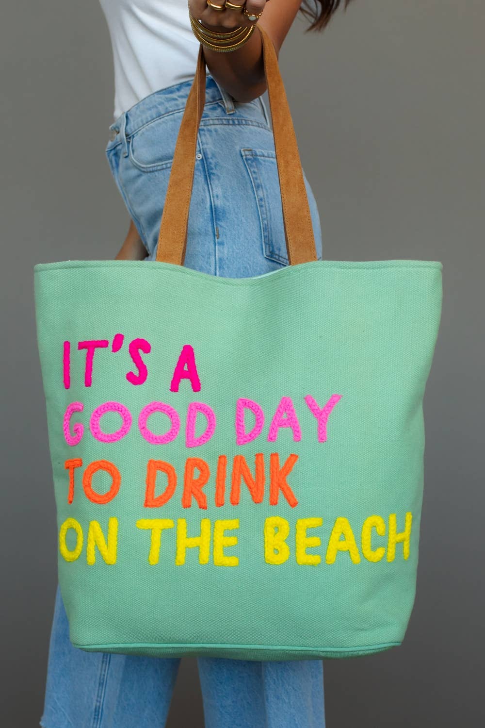 Mint: Drink On The Beach Tote