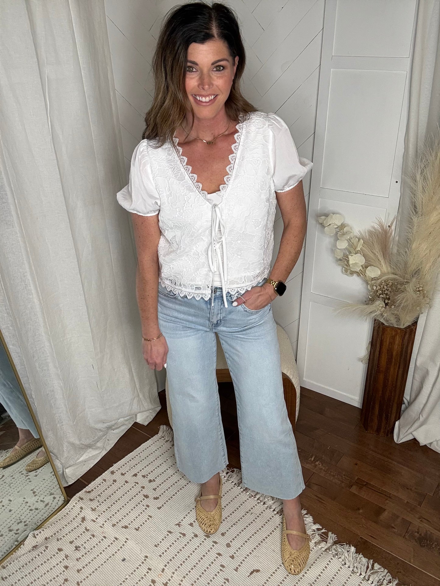 Floral Belle Lace Top