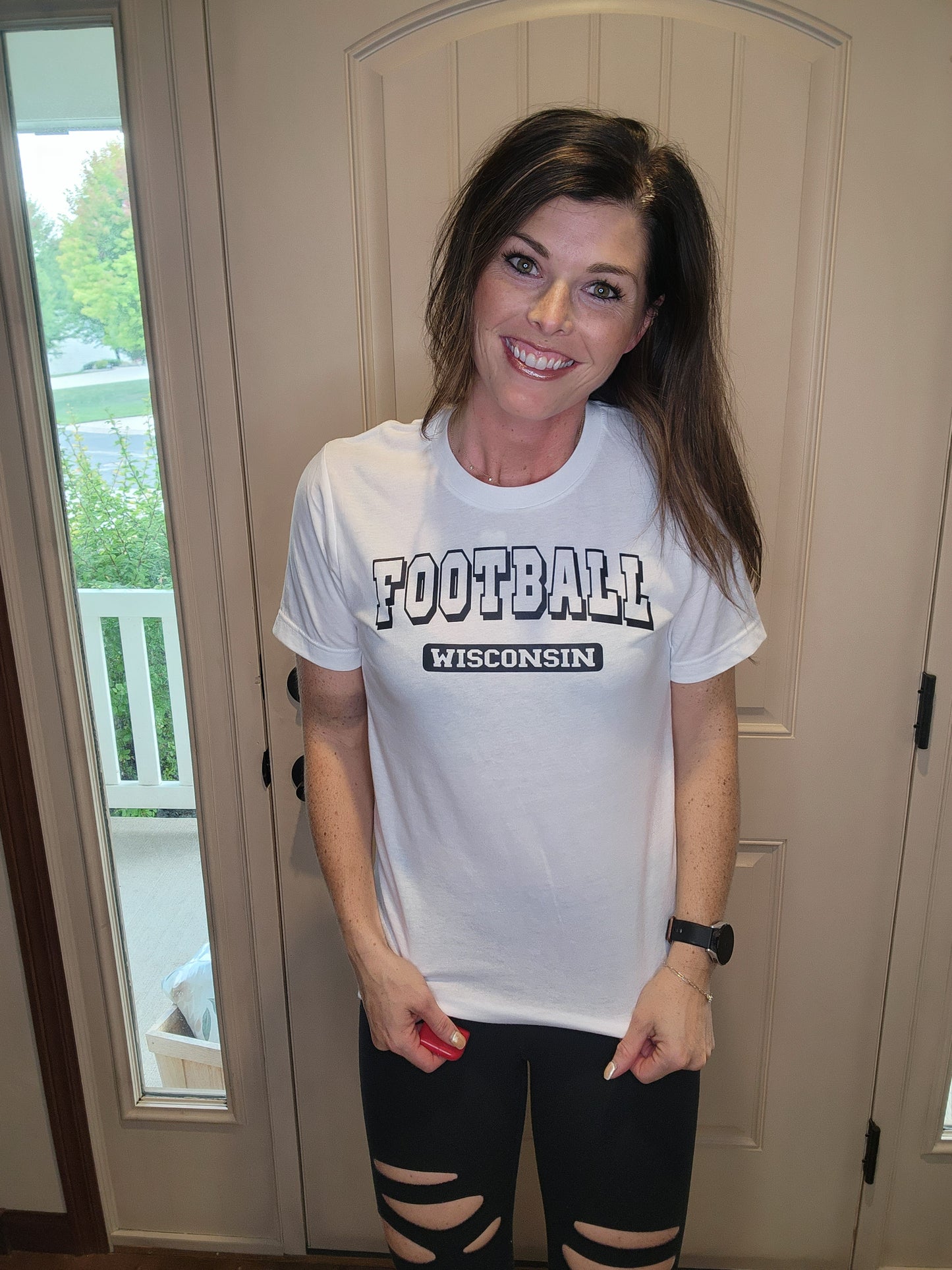 Wisconsin Football Tee