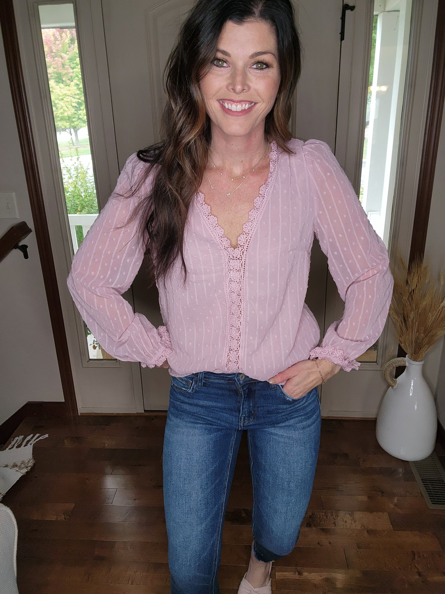 Dusty Pink Blouse